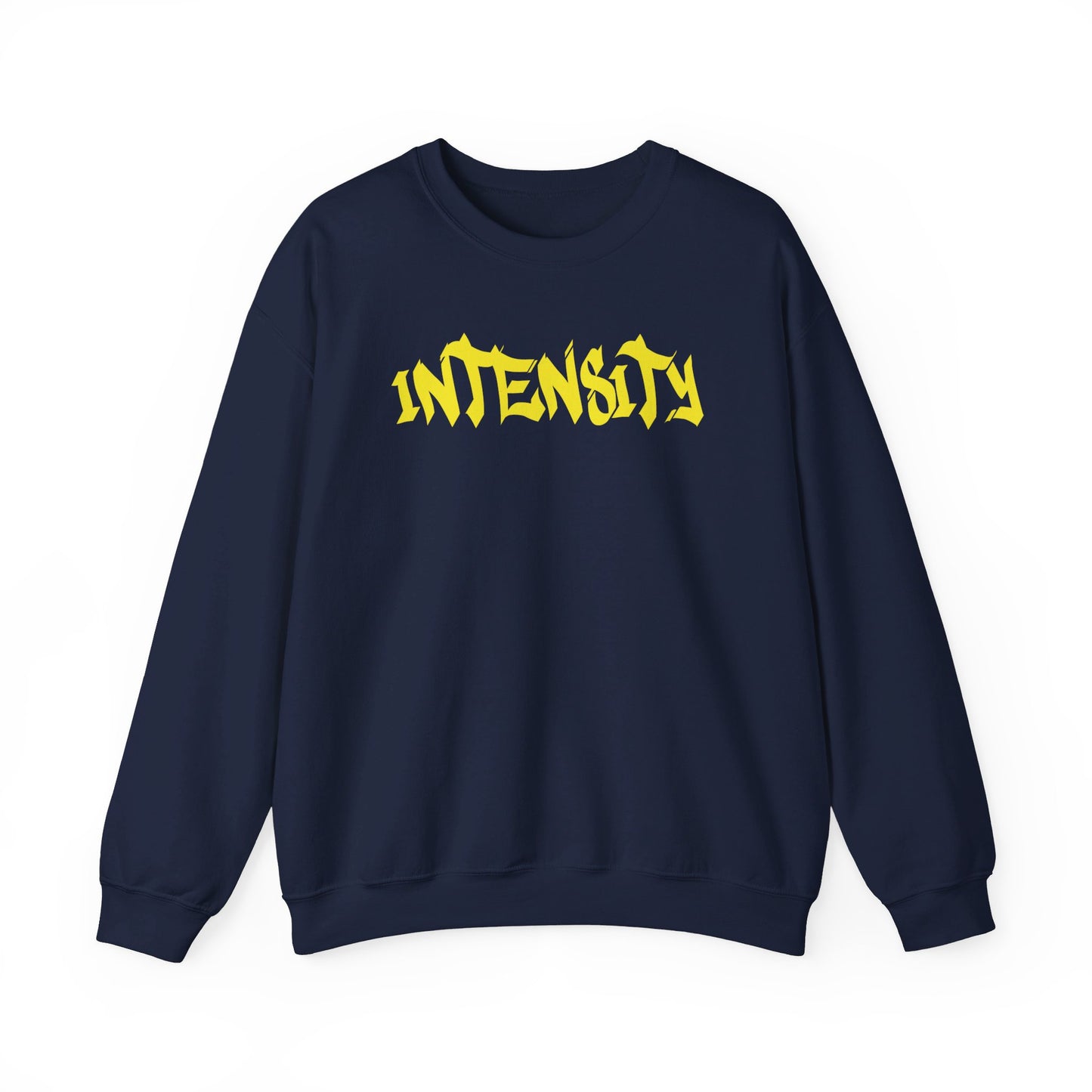 Women's "INTENSITY" Crewneck Sweatshirt (Yellow)