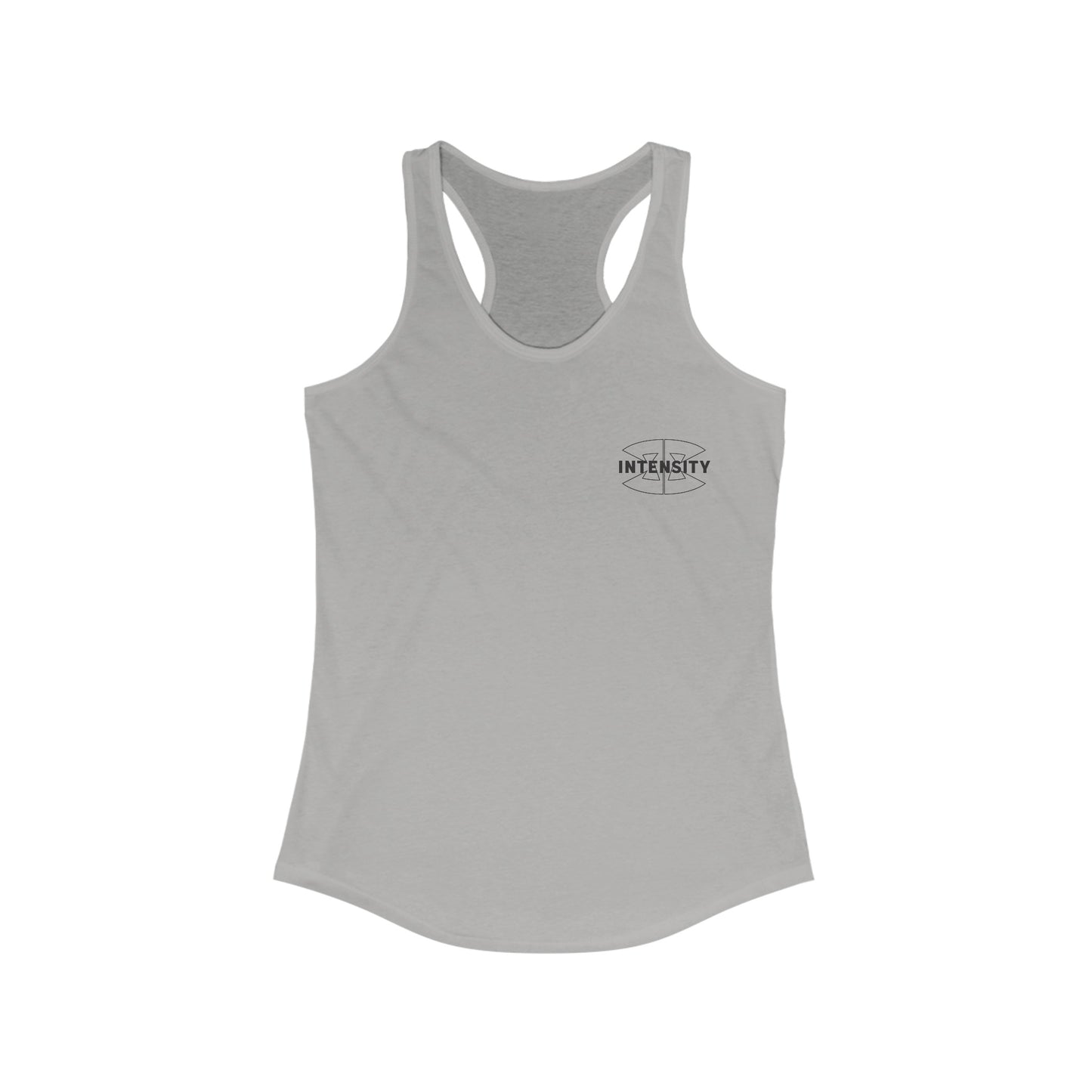 Women's "Train With Intensity" Tank Top (Black)