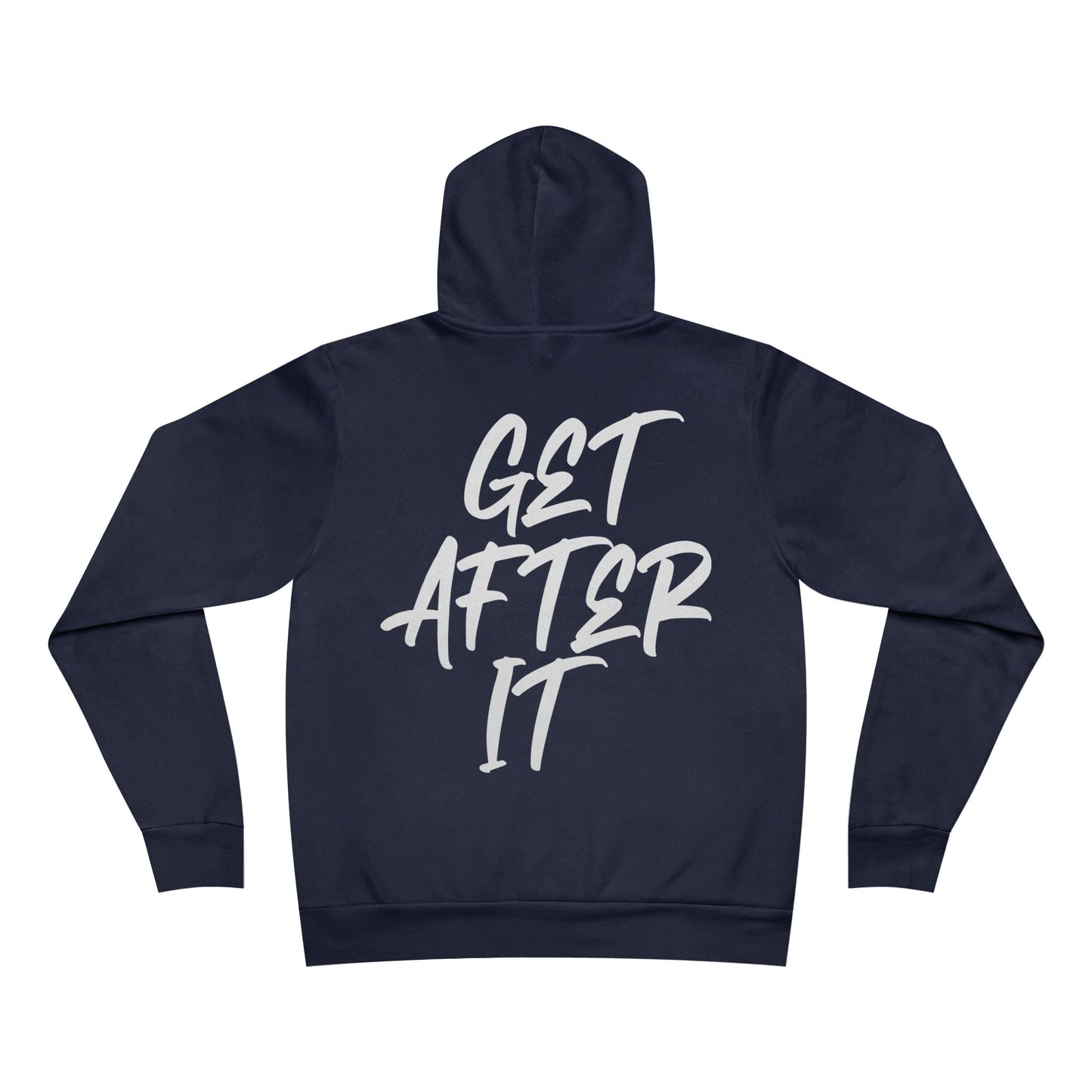 Women's "Get After It" - V1 Regular Hoodie (White)