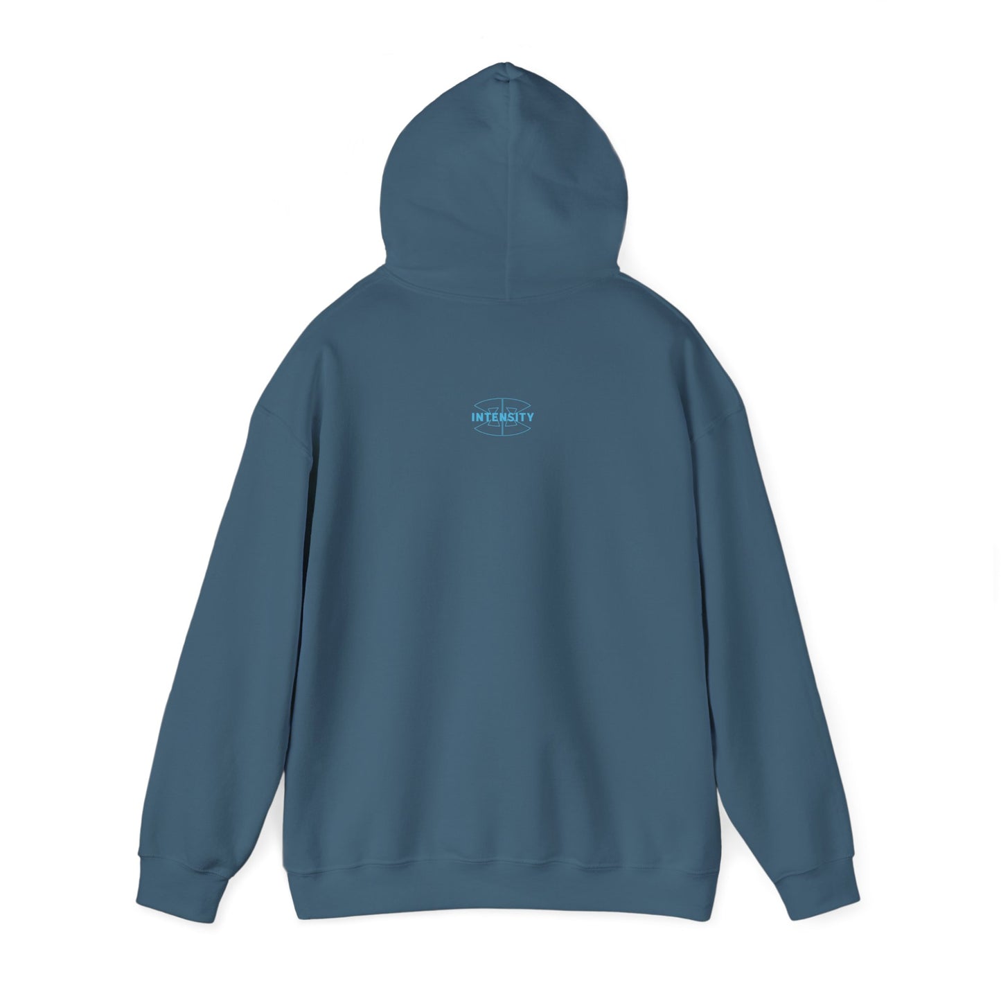 Women's "INTENSITY" Heavy Hoodie (Baby Blue)