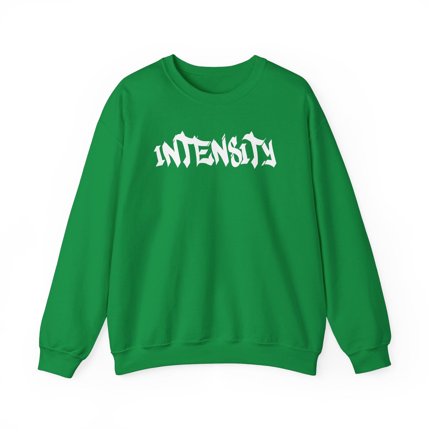 Women's "INTENSITY" Crewneck Sweatshirt (White)