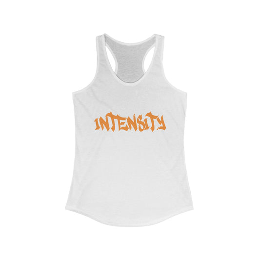 Women's "INTENSITY" Women's Tank Top (Orange)
