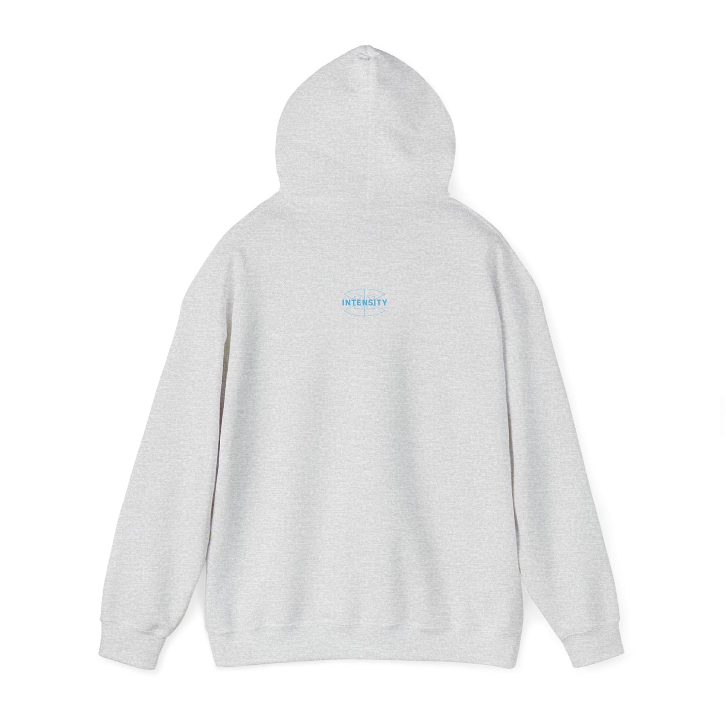 Women's "INTENSITY" Heavy Hoodie (Baby Blue)