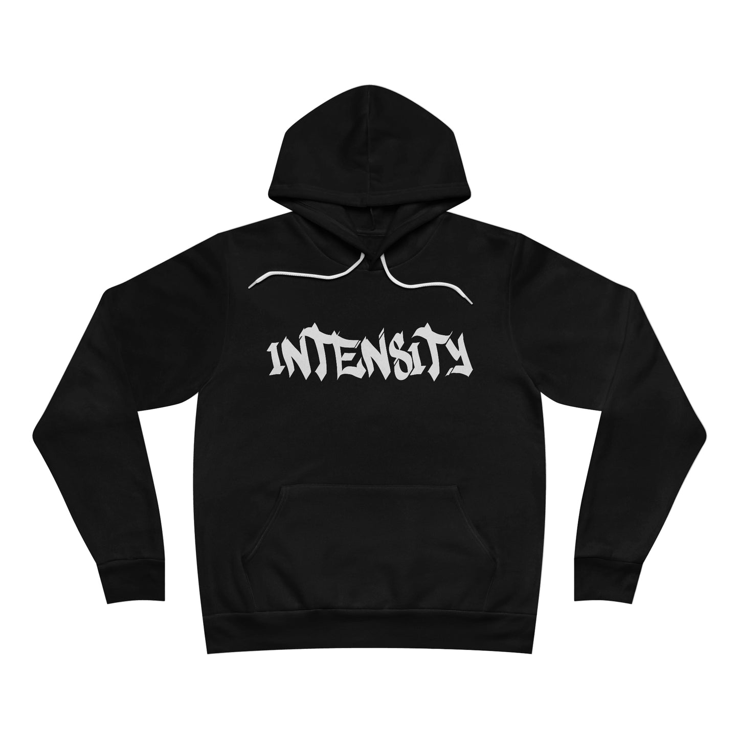 Men's "INTENSITY" Regular Hoodie White Logo