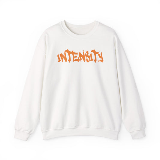 Women's "INTENSITY" Crewneck Sweatshirt (Orange)