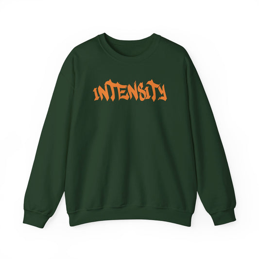 Men's "INTENSITY" Crewneck Sweatshirt (Orange)