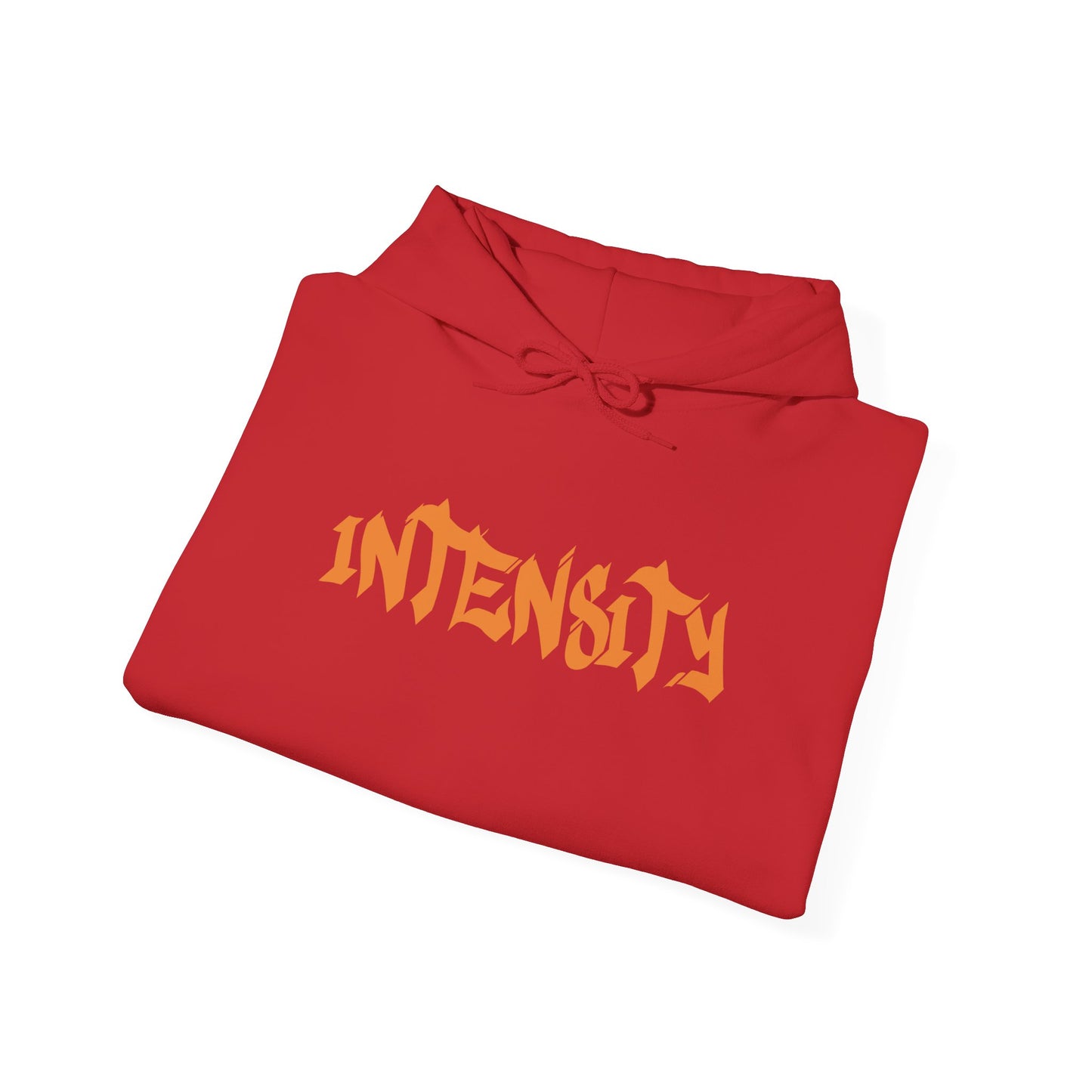 Women's "INTENSITY" Heavy Hoodie (Orange)