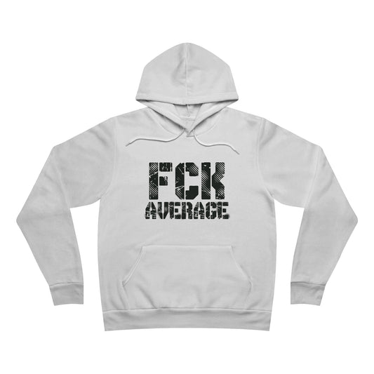 Men's "FCK Average" Regular Hoodie (Black)