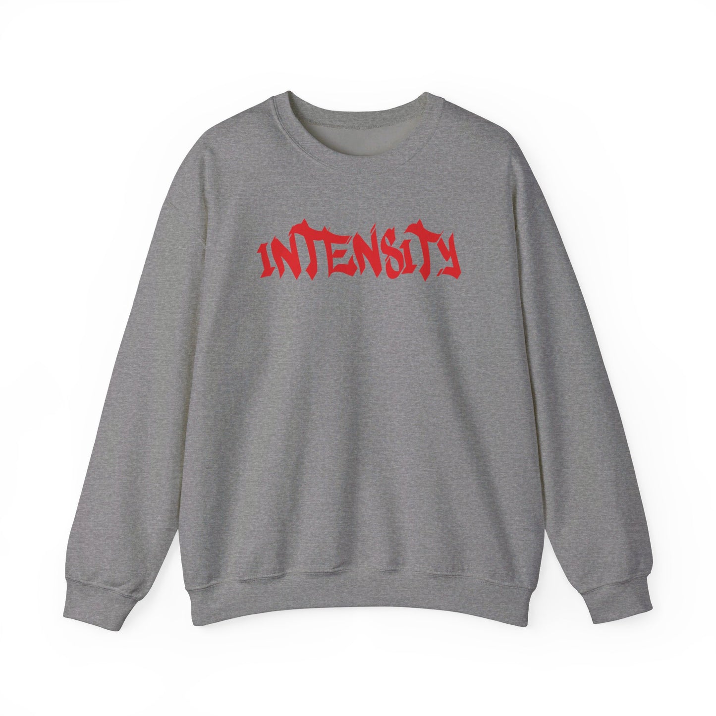 Women's "INTENSITY" Crewneck Sweatshirt (Red)