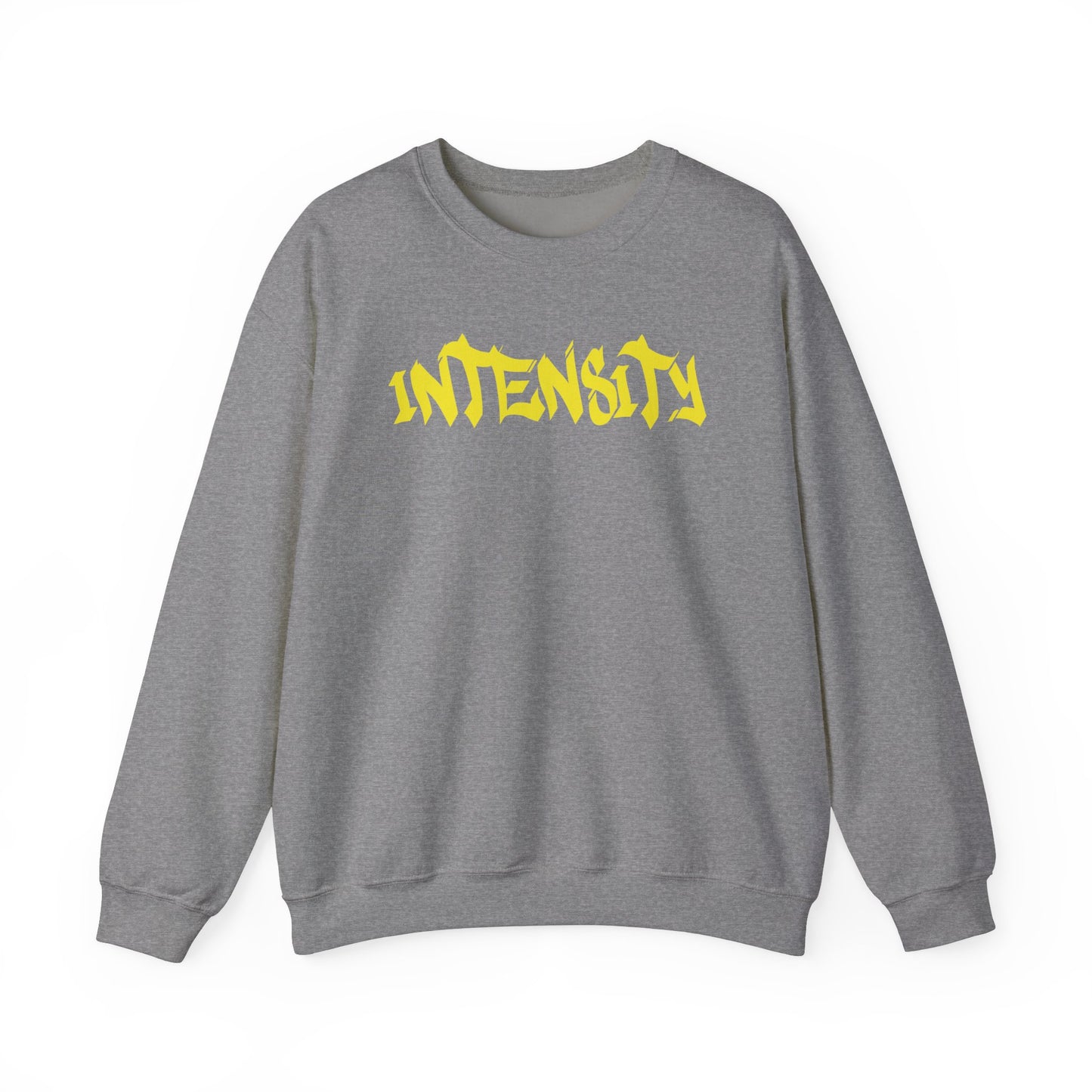 Men's "INTENSITY" Crewneck Sweatshirt (Yellow)