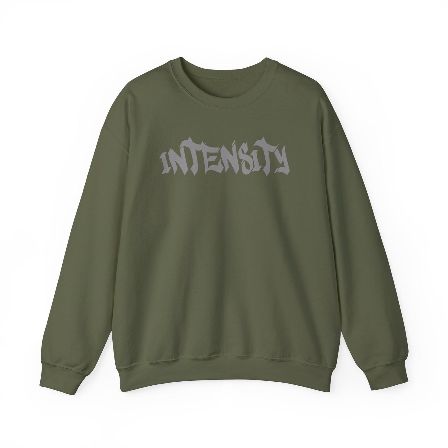 Women's "INTENSITY" Crewneck Sweatshirt (Gray)