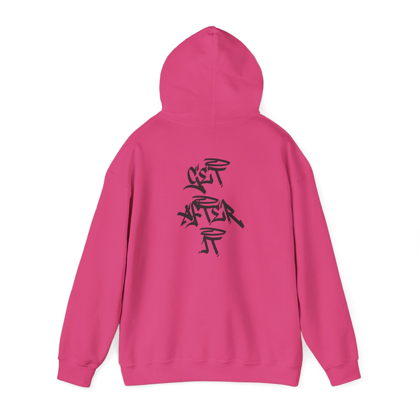 Women's "Get After It" - V2 Heavy Hoodie (Black)