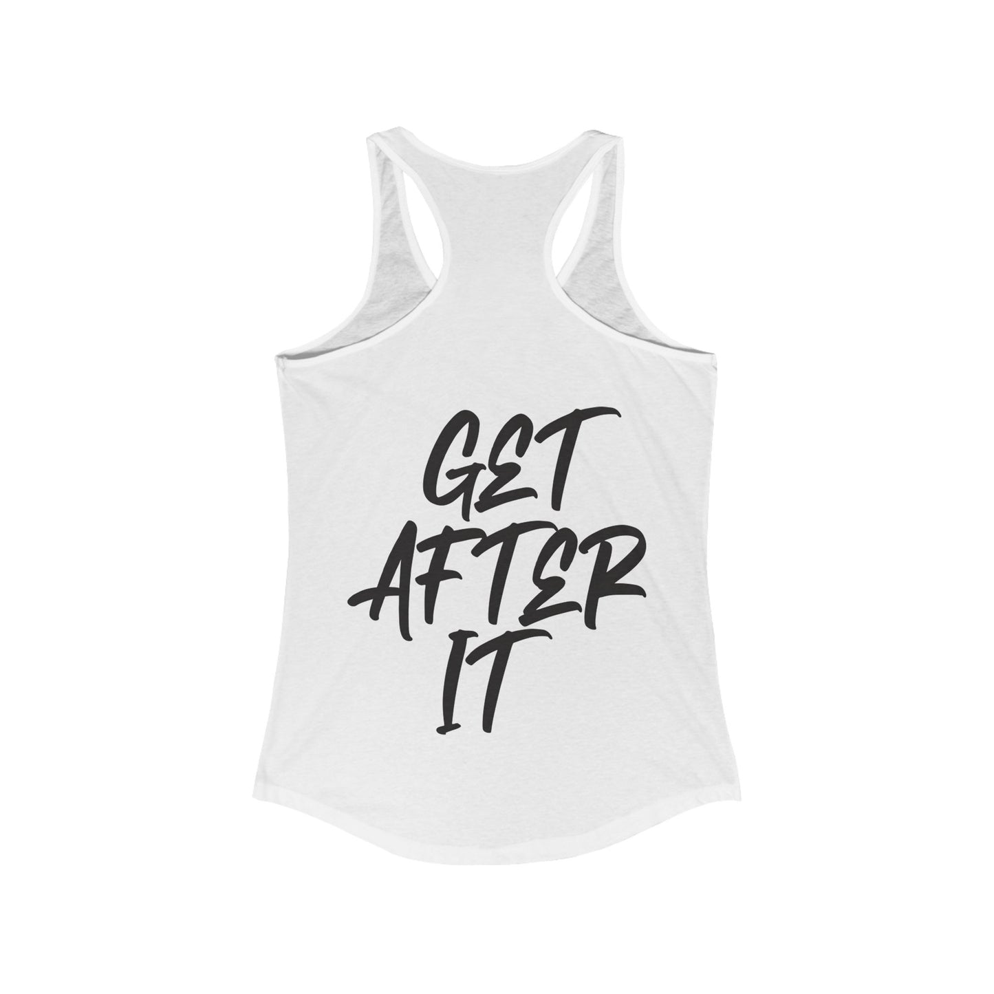 Women's "Get After It" - V1 Tank Top (Black)