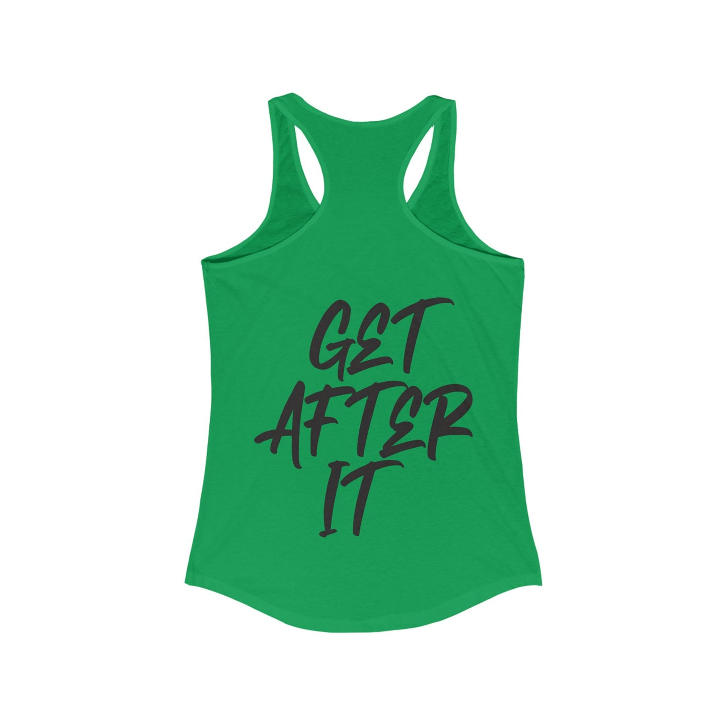 Women's "Get After It" - V1 Tank Top (Black)