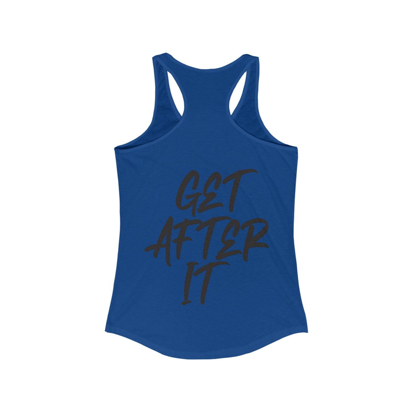 Women's "Get After It" - V1 Tank Top (Black)