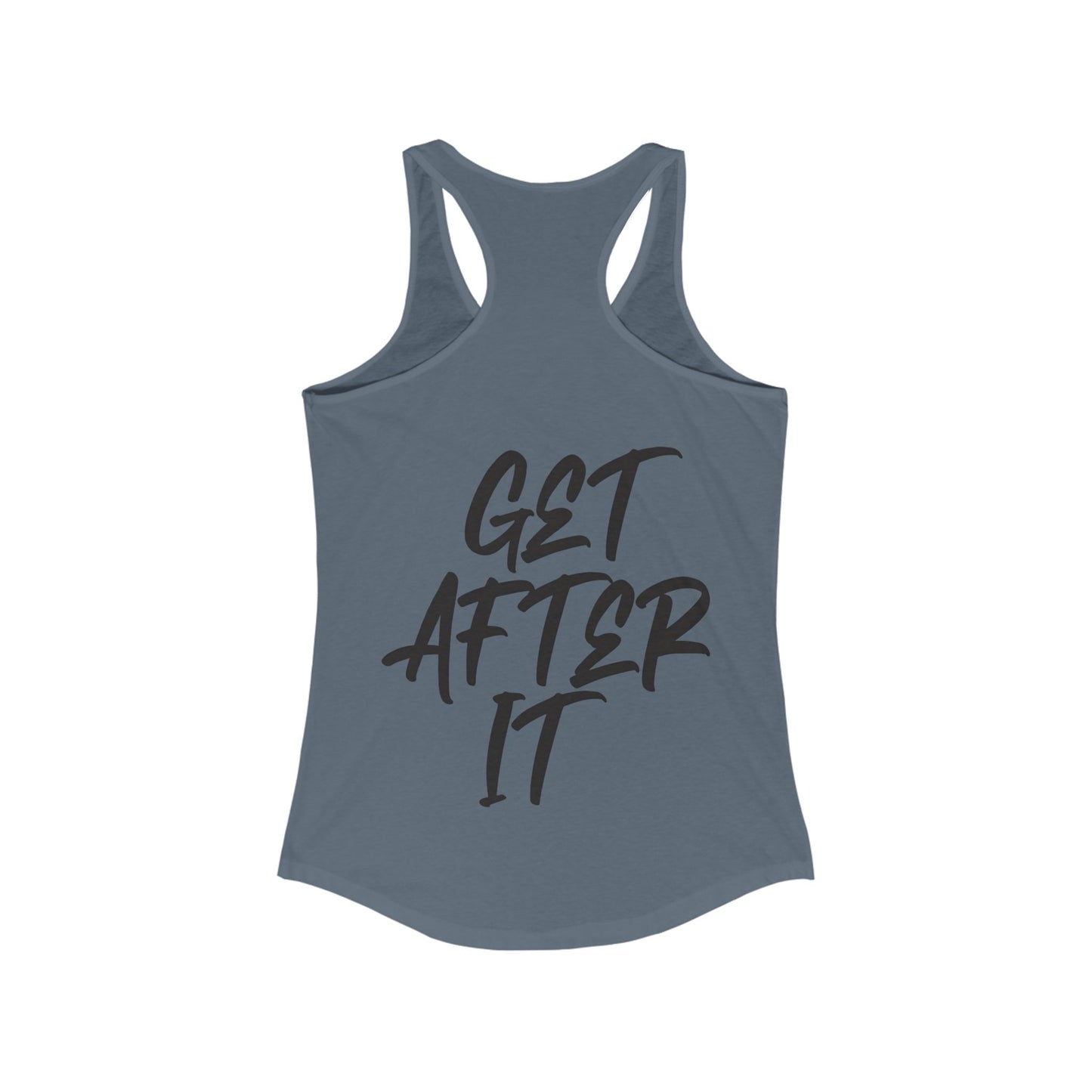 Women's "Get After It" - V1 Tank Top (Black)