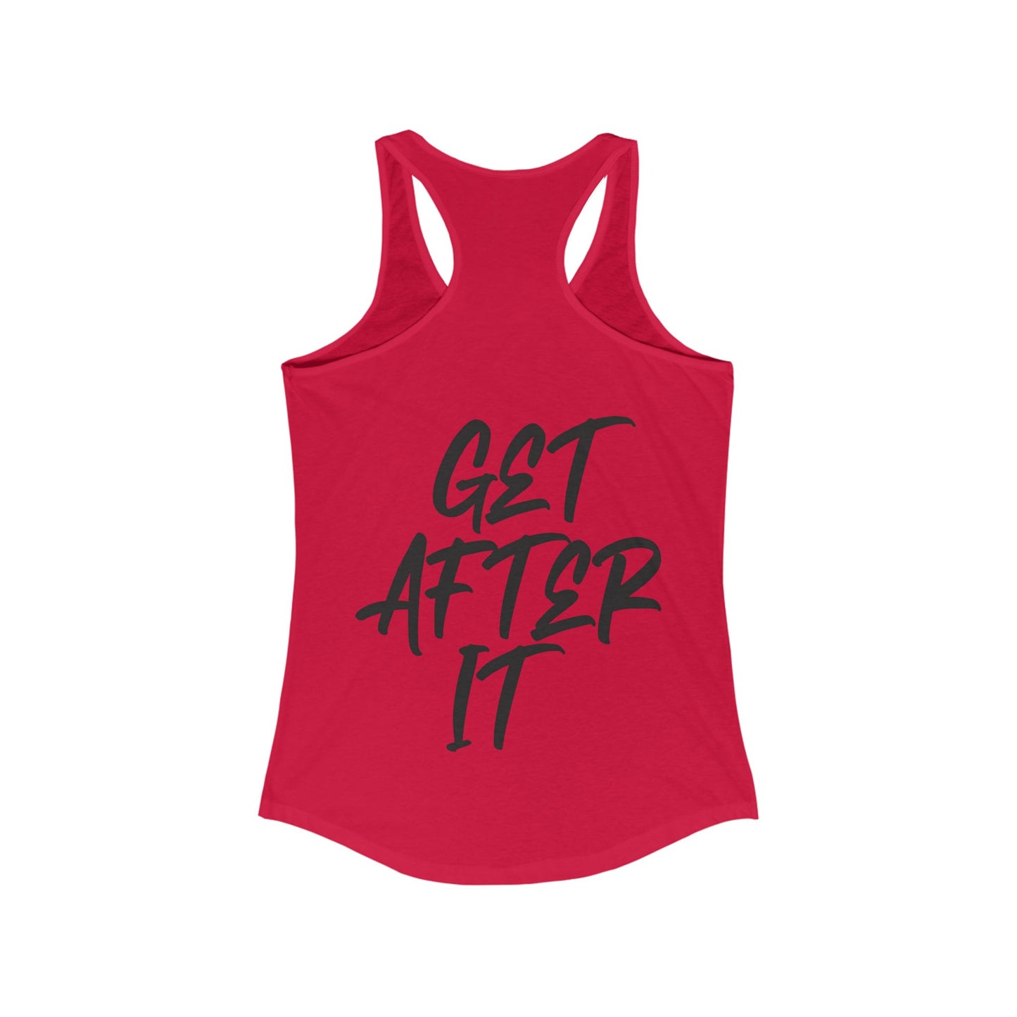 Women's "Get After It" - V1 Tank Top (Black)