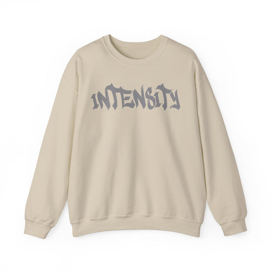 Men's "INTENSITY" Heavy Blend™ Crewneck Sweatshirt (Gray)