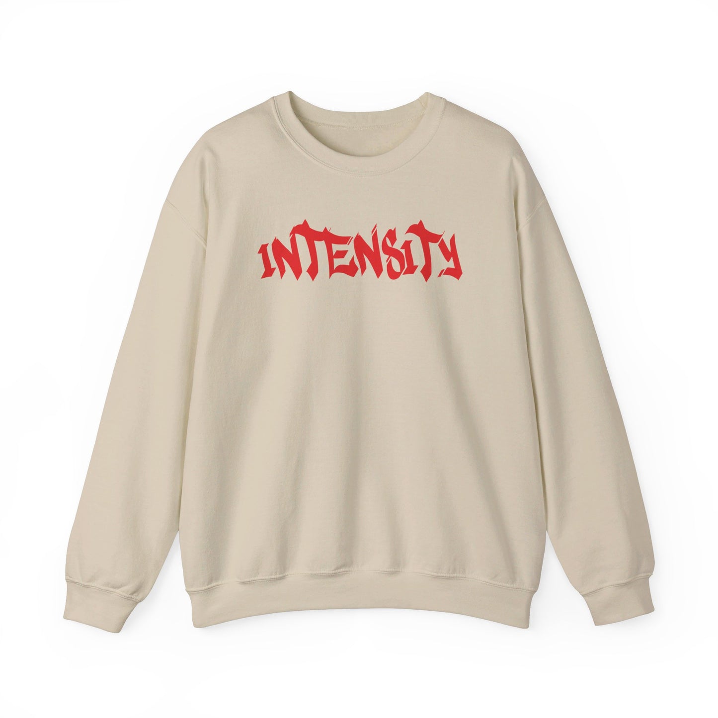 Men's "INTENSITY" Crewneck Sweatshirt (Red)