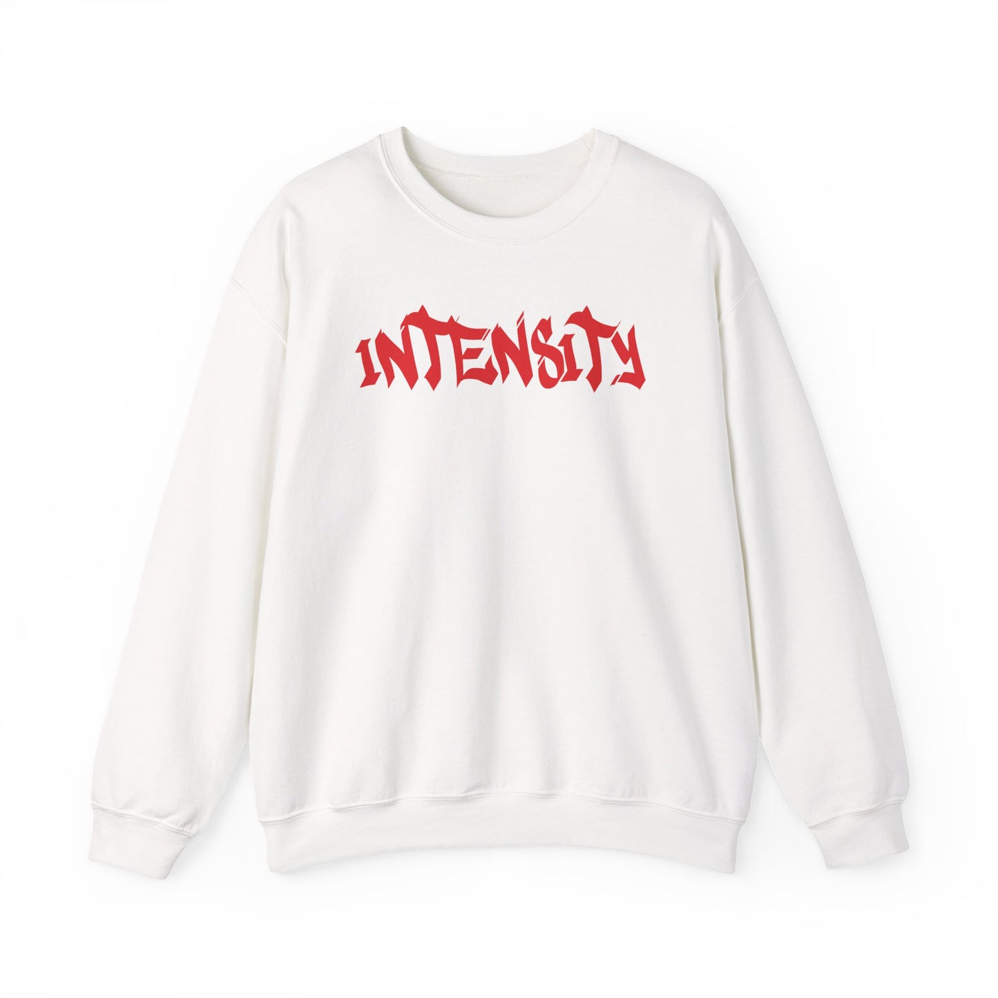 Women's "INTENSITY" Crewneck Sweatshirt (Red)