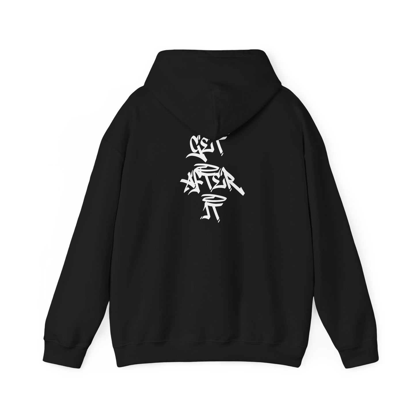 Women's "Get After It" - V2 Heavy Hoodie (White)
