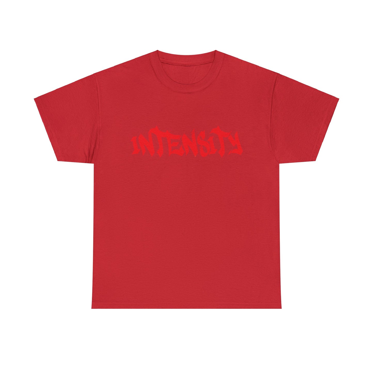 Men's "INTENSITY" T-Shirt Red Logo
