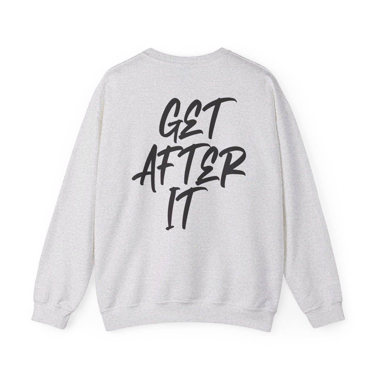 Women's "Get After It" - V1 Crewneck Sweatshirt (Black)