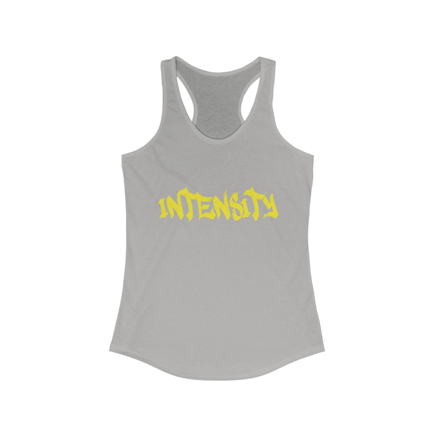 Women's "INTENSITY" Tank Top (Yellow)