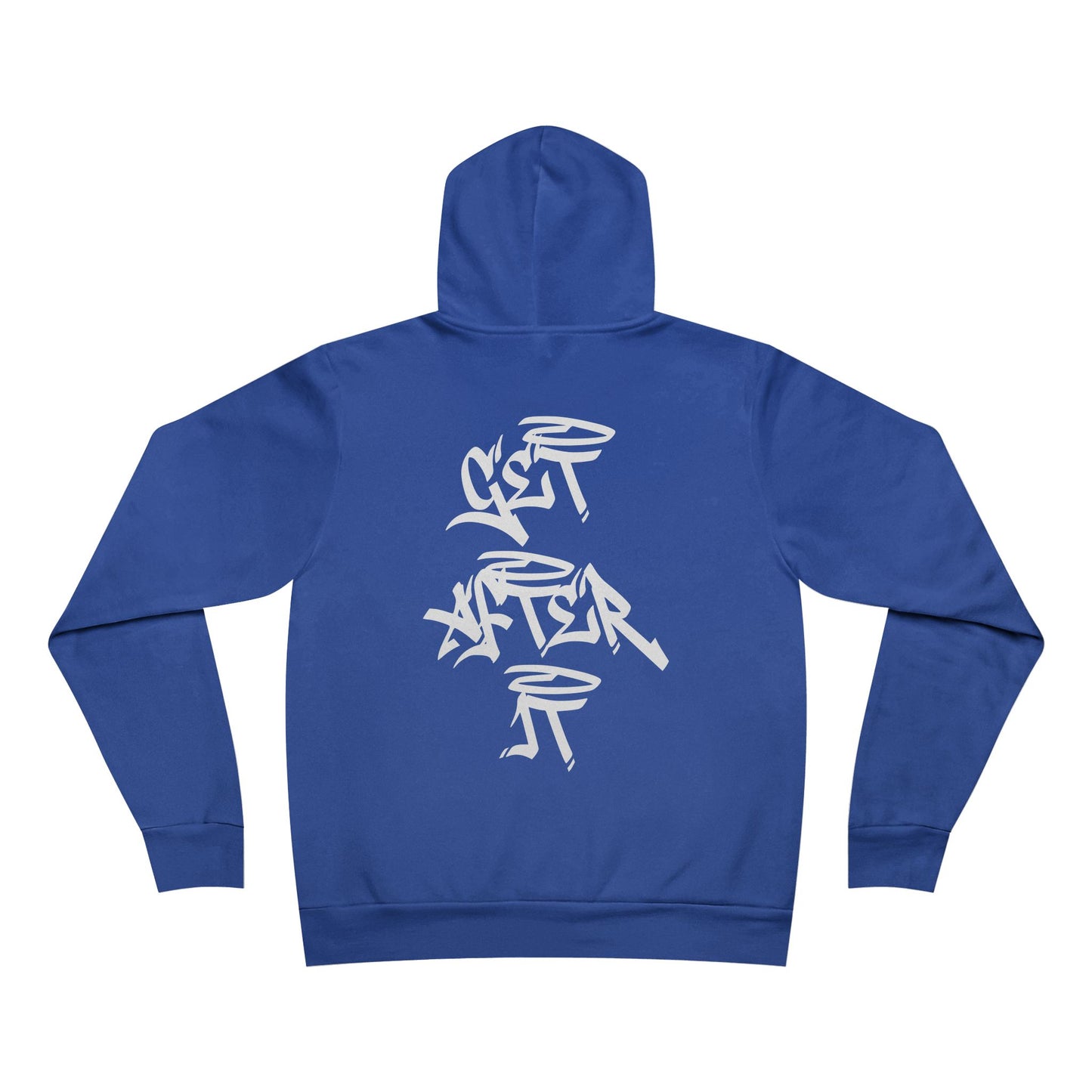Women's "Get After It" - V2 Regular Hoodie (White)