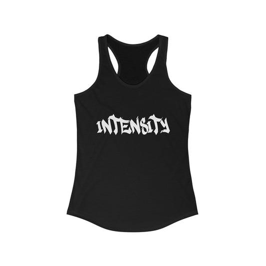 Women's "INTENSITY" Women's Tank Top White Logo