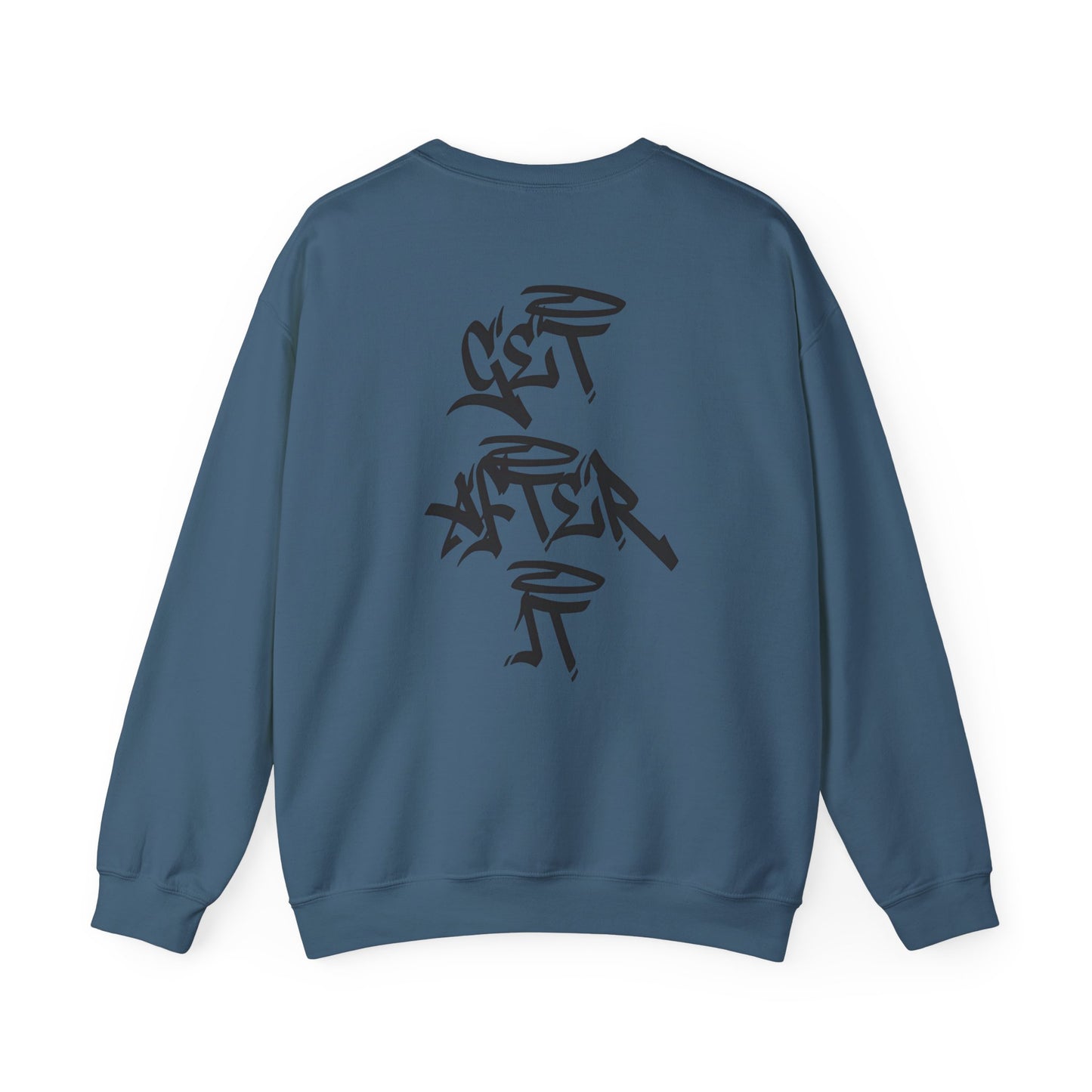 Women's "Get After It" - V2 Crewneck (Black)