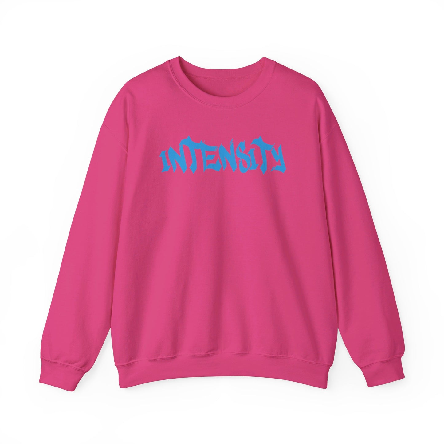 Women's "INTENSITY" Crewneck Sweatshirt (Baby Blue)