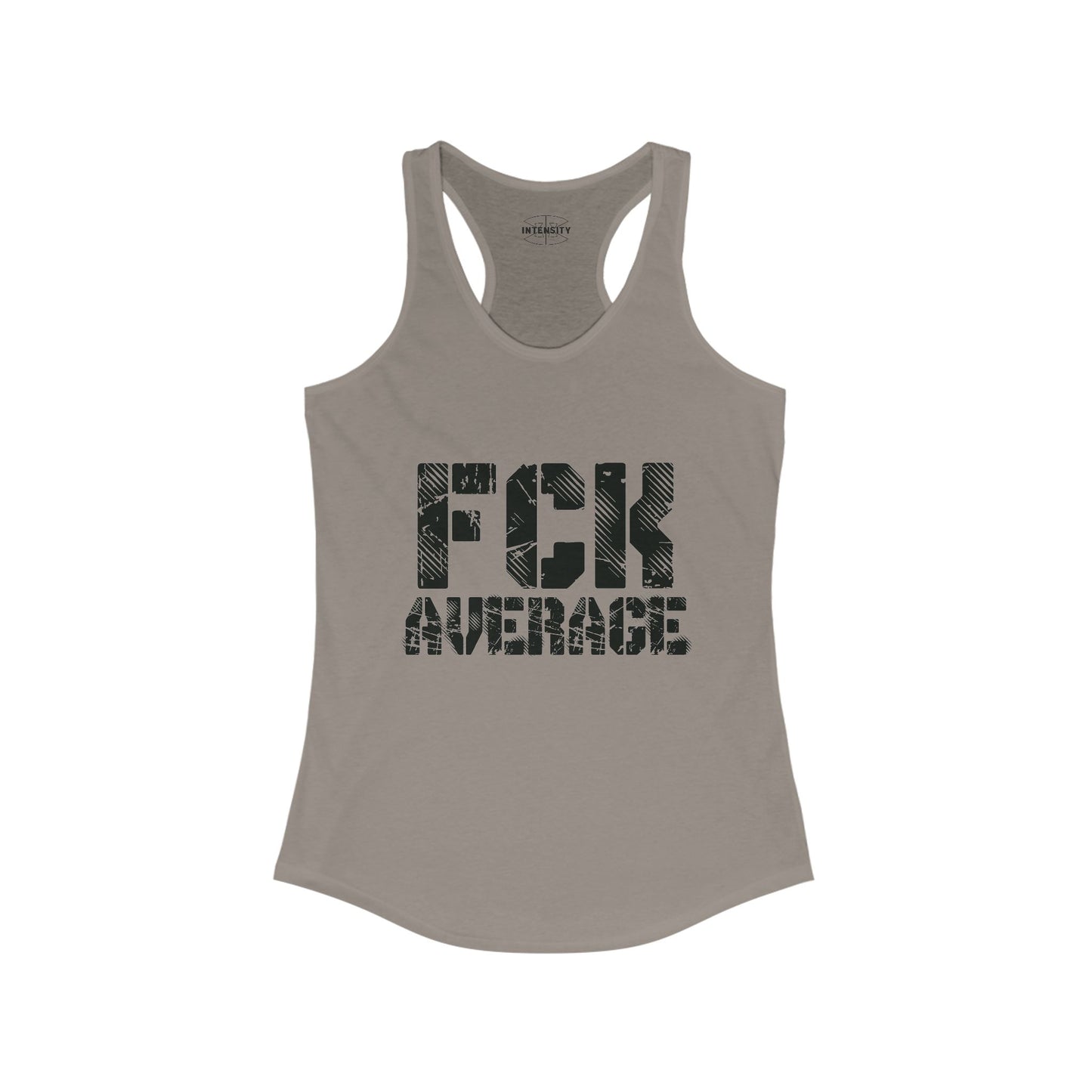 Women's "FCK Average" Tank Top (Black)
