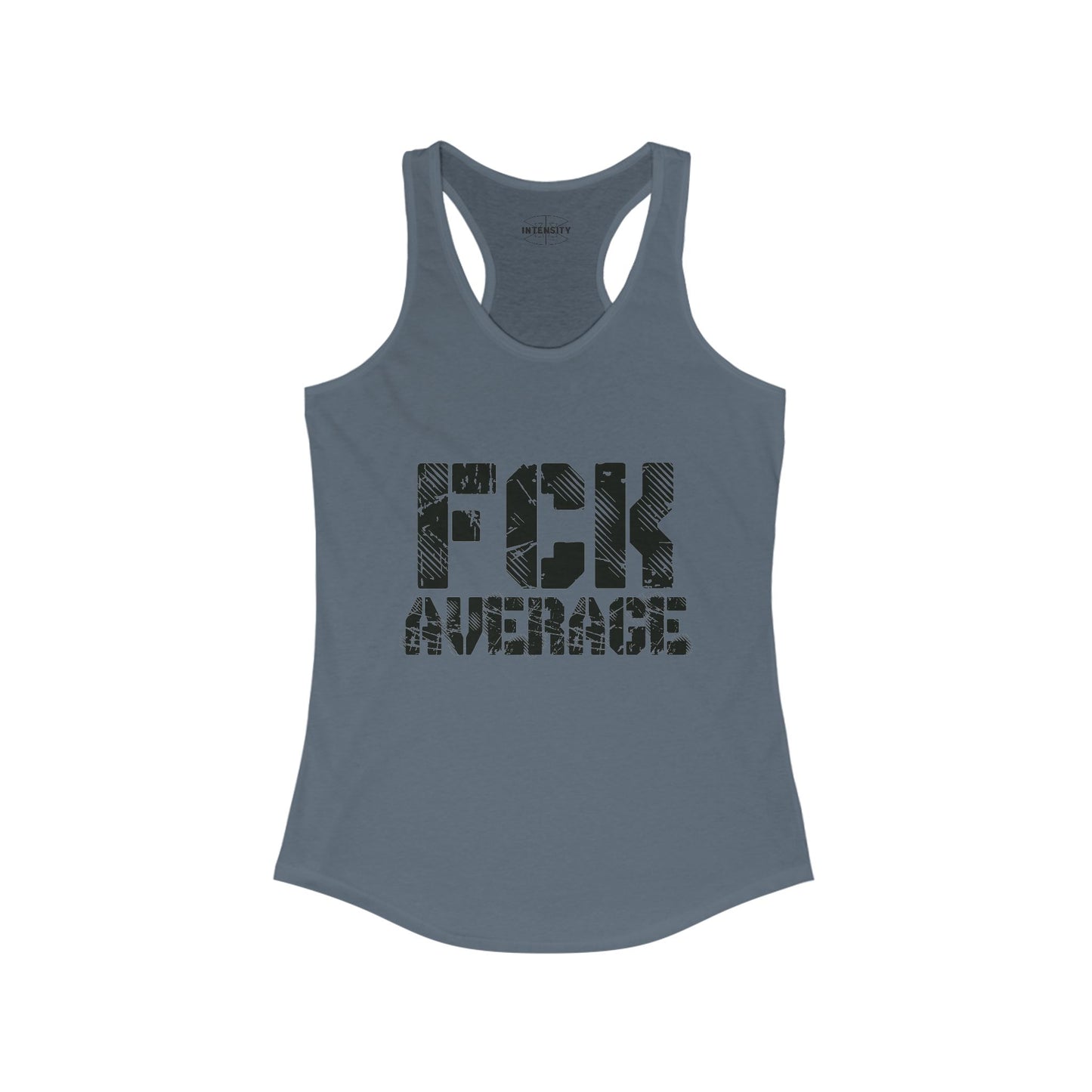 Women's "FCK Average" Tank Top (Black)