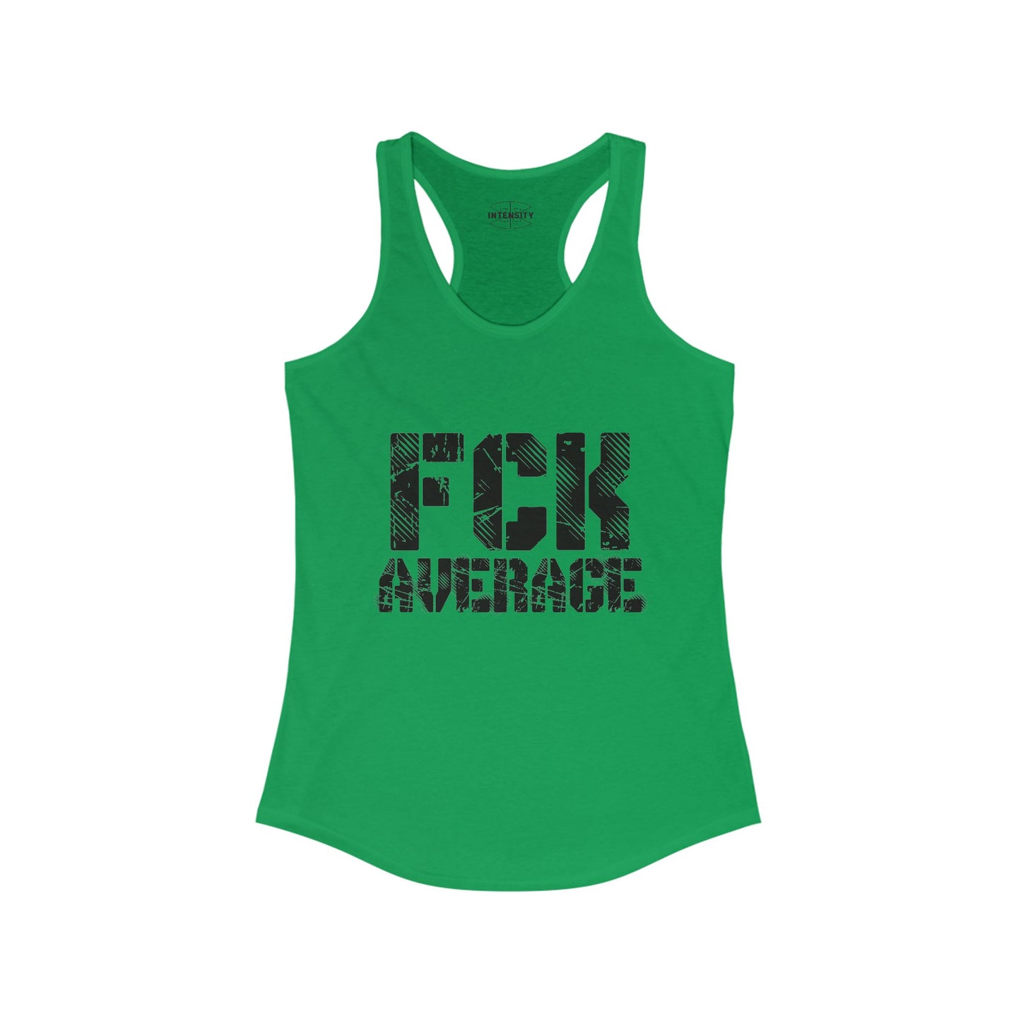Women's "FCK Average" Tank Top (Black)