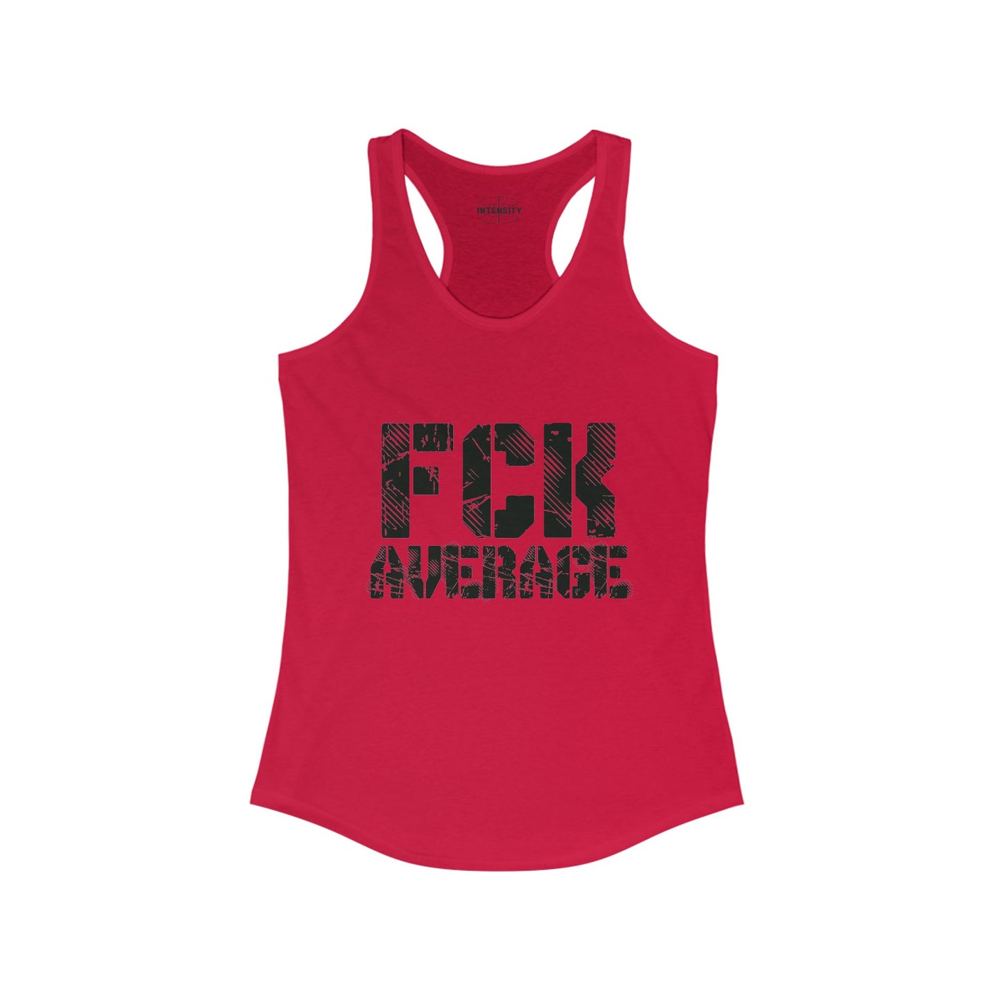 Women's "FCK Average" Tank Top (Black)