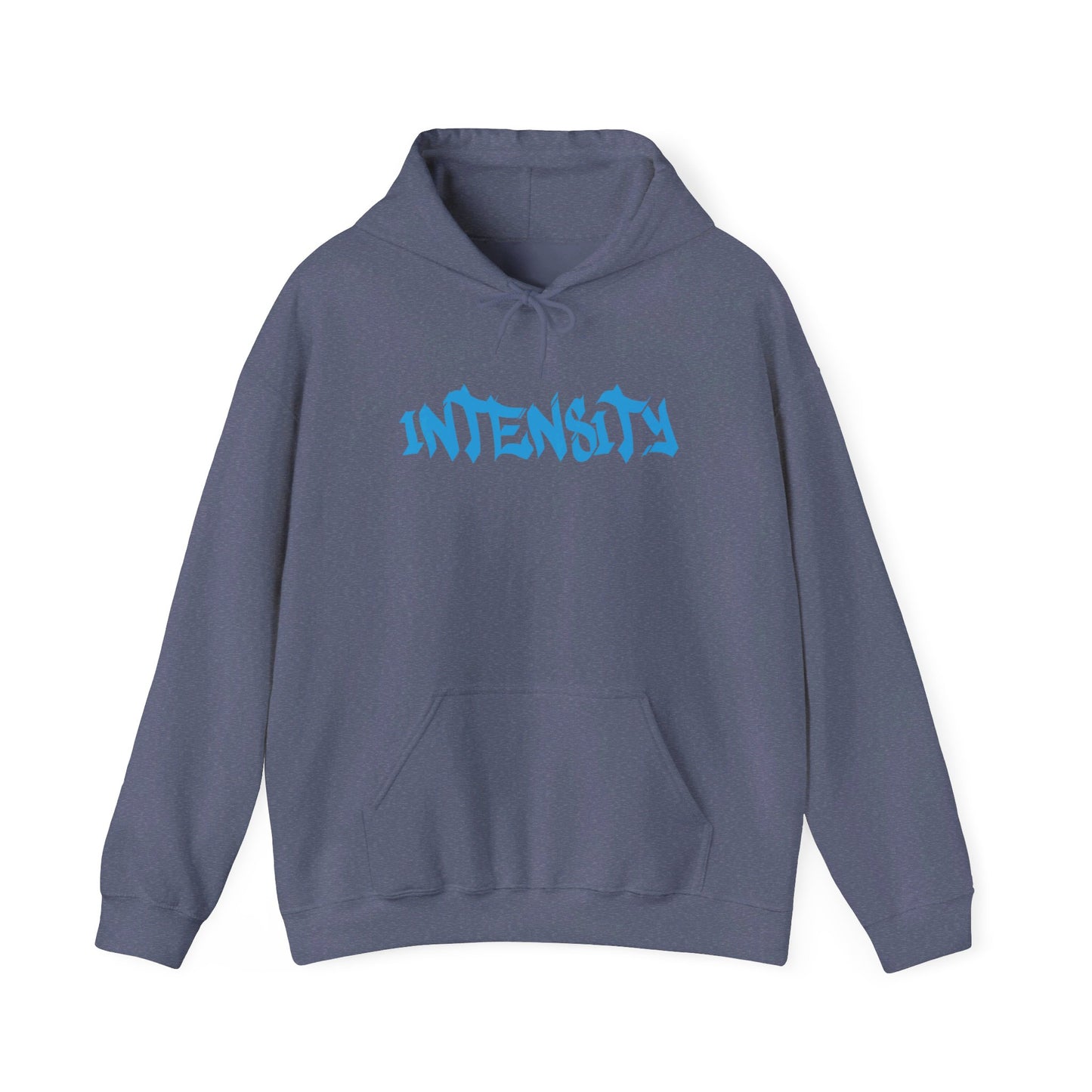 Men's "INTENSITY" Heavy Hoodie (Baby Blue)