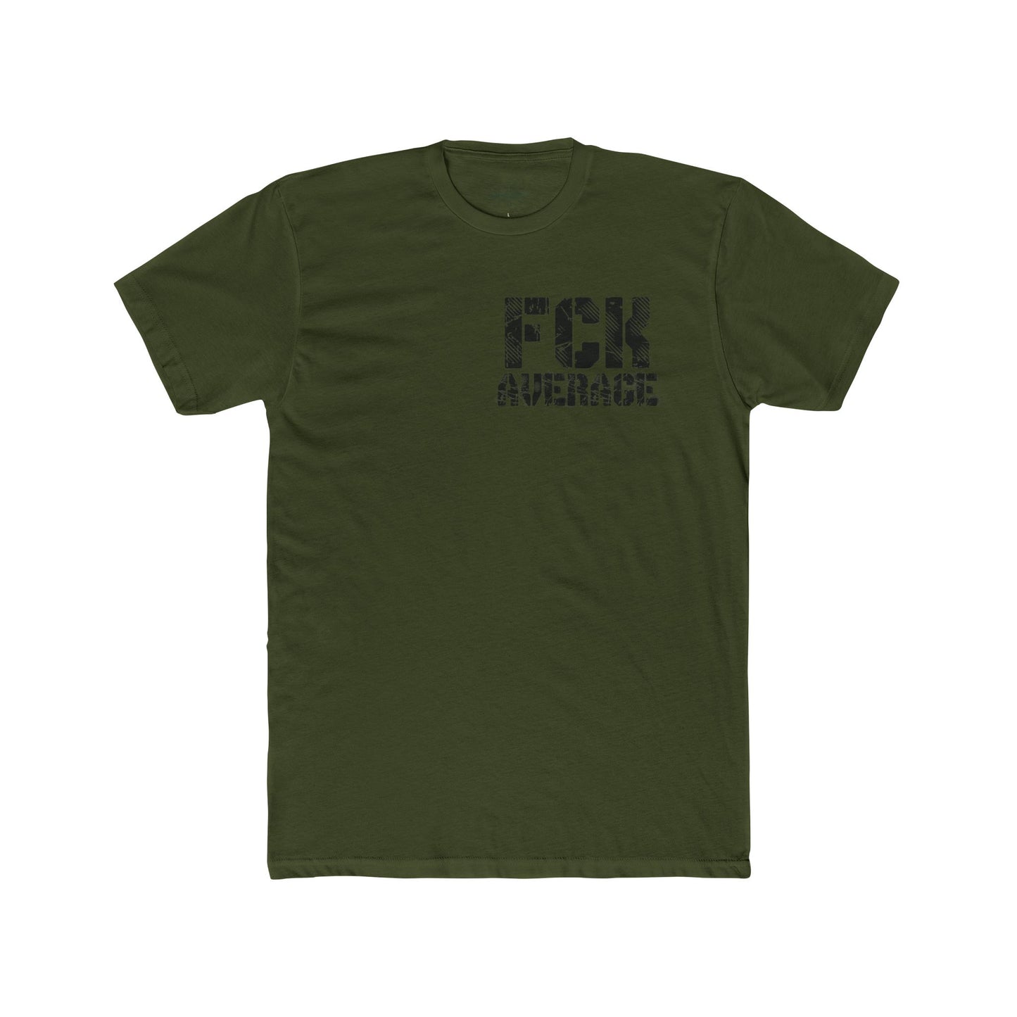 Women's "FCK Average" Shirt (Black)