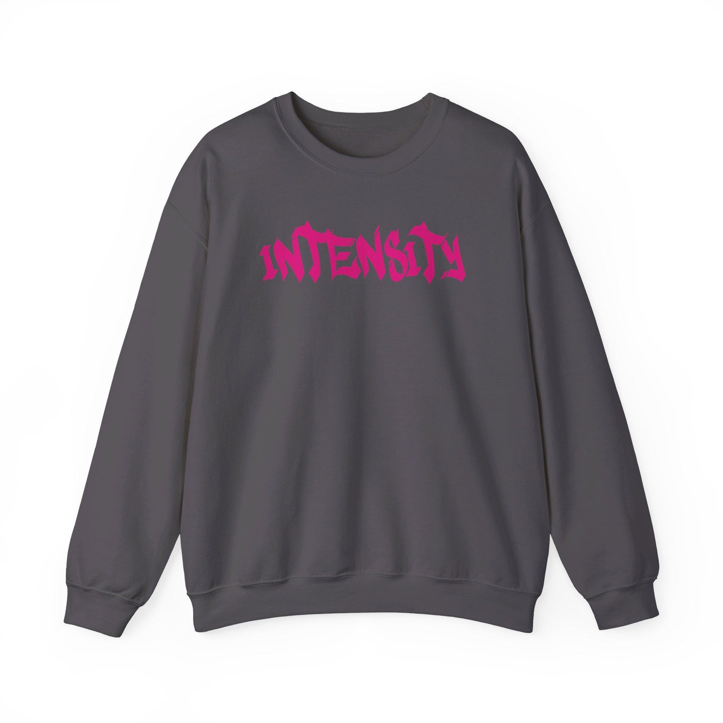 Men's "INTENSITY" Crewneck Sweatshirt (Hot Pink)