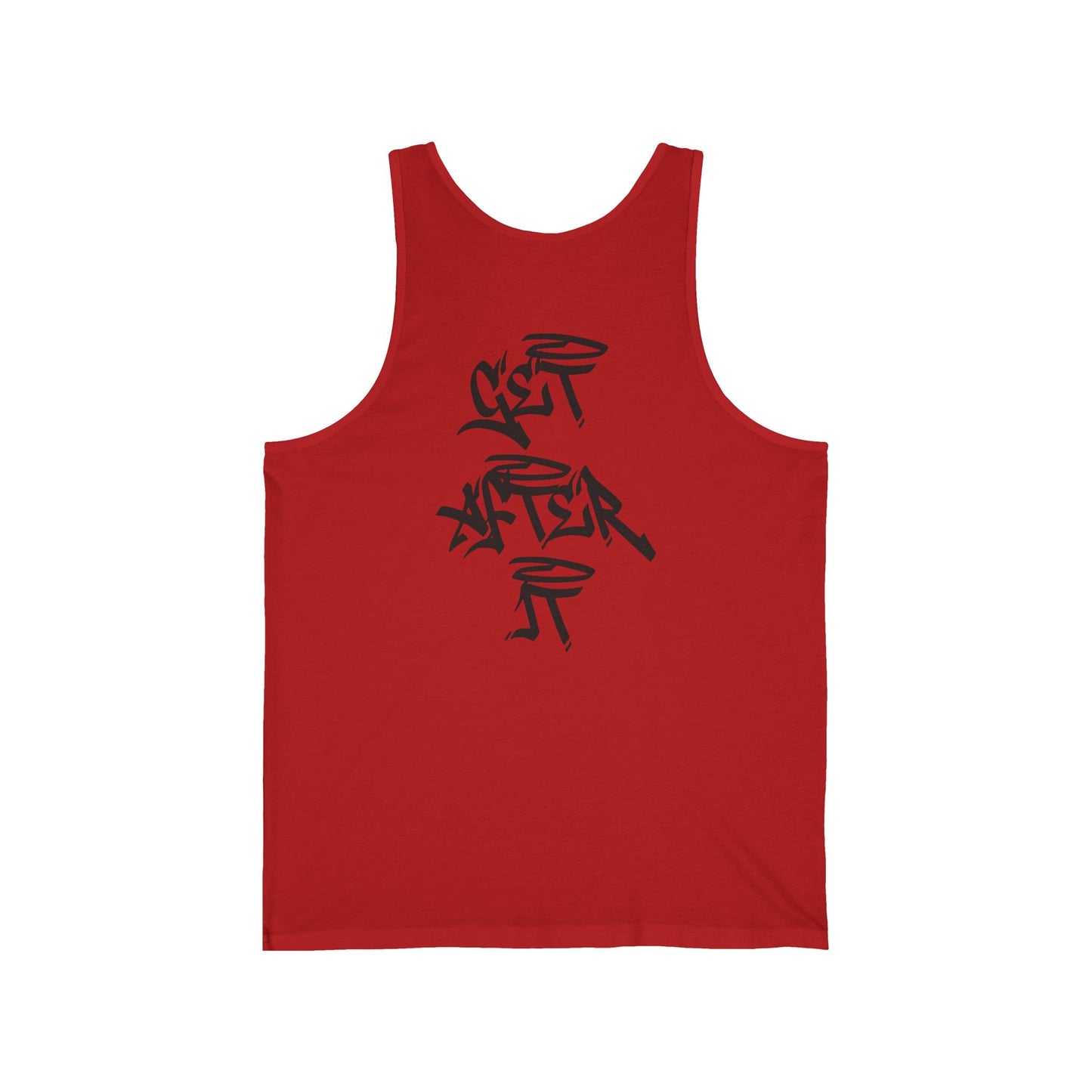 Men's "Get After It" - V2 Tank Top (Black)