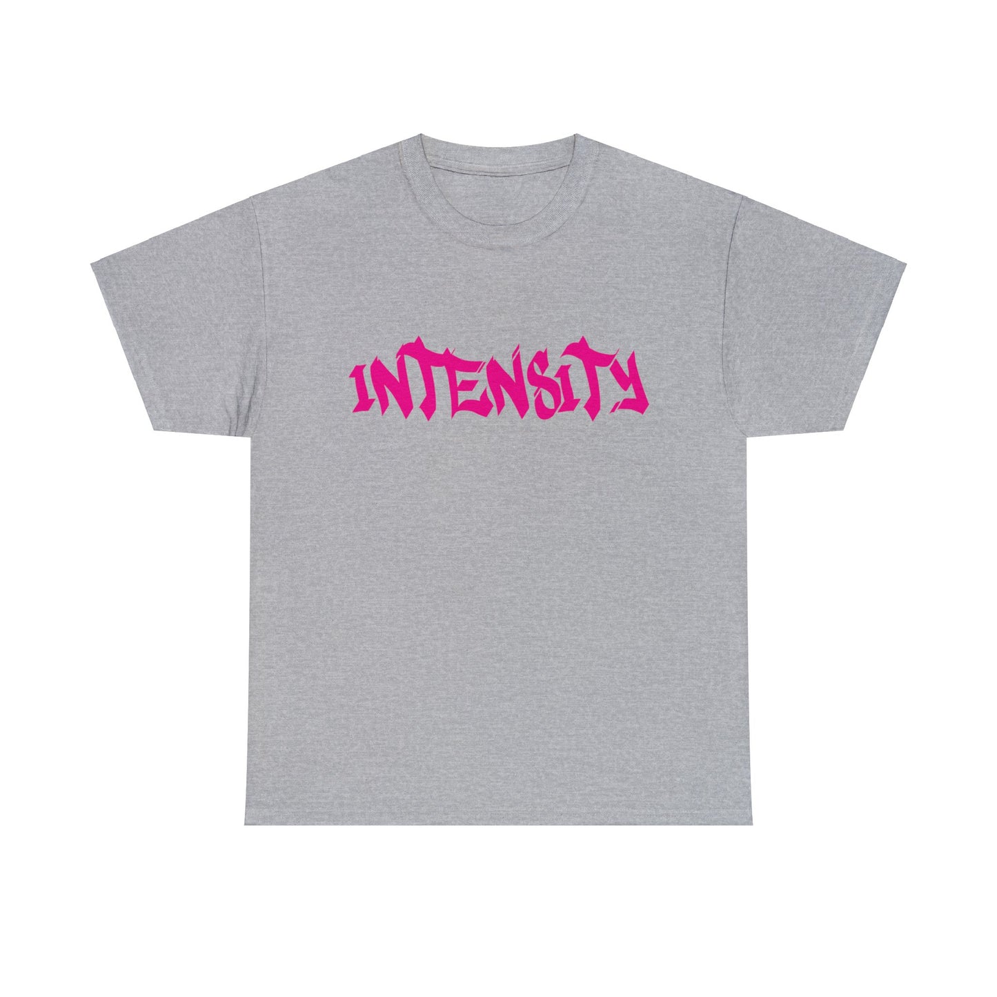 Men's "INTENSITY" T-Shirt Hot Pink Logo