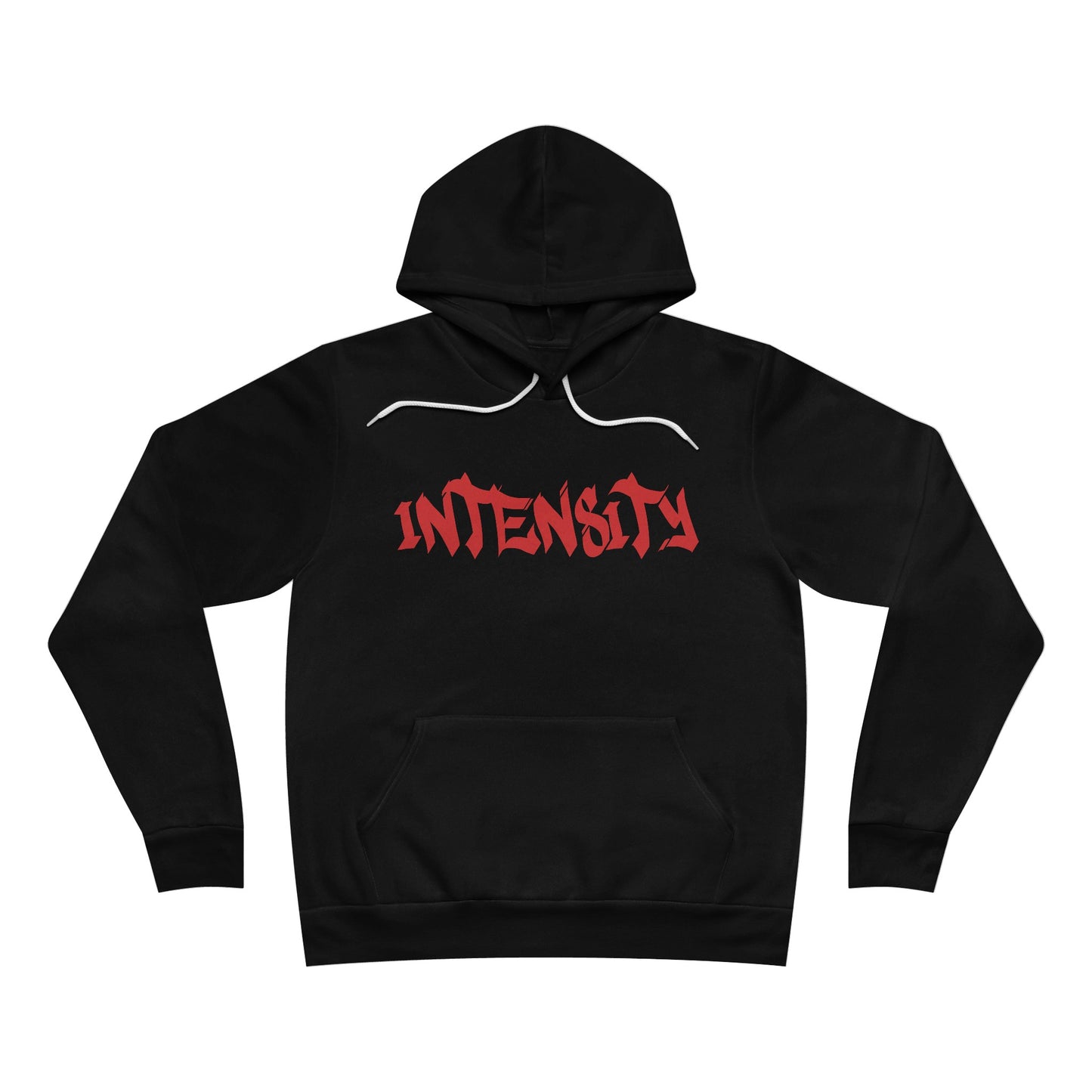 Women's "INTENSITY" Regular Hoodie (Red)