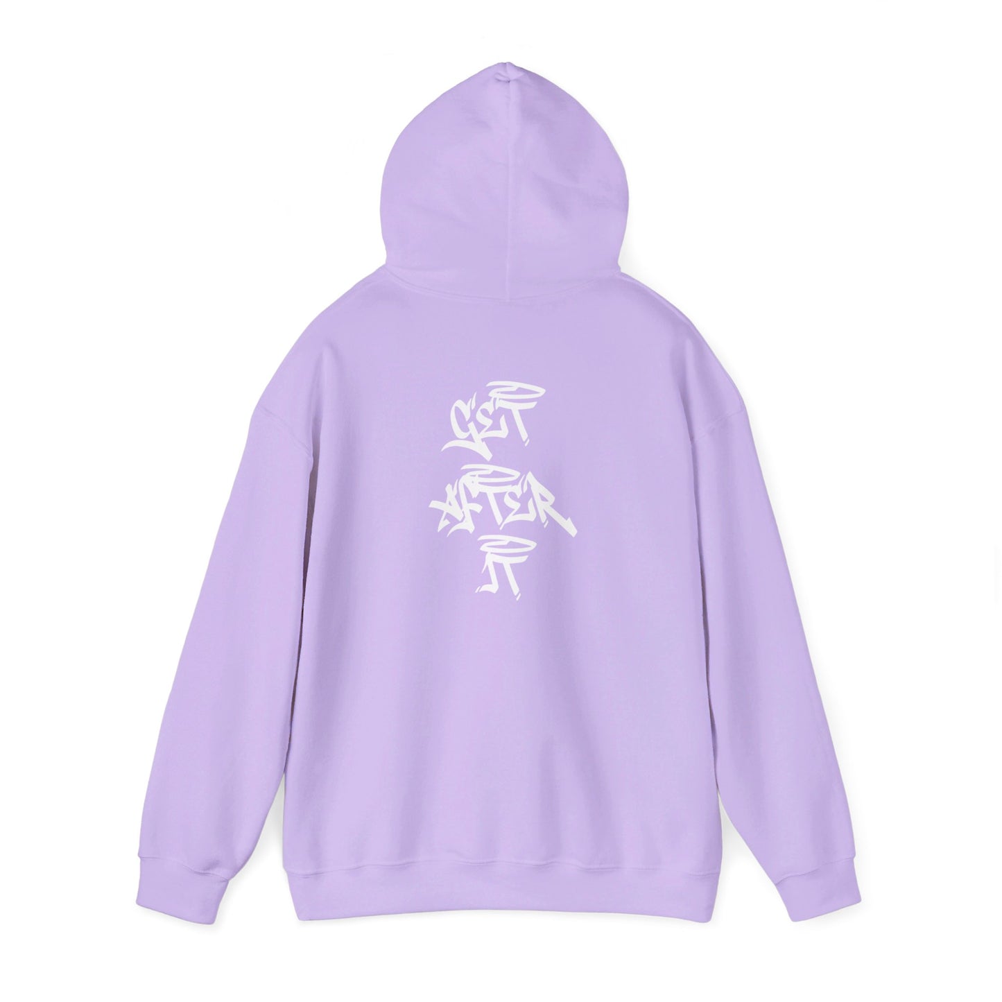 Women's "Get After It" - V2 Heavy Hoodie (White)