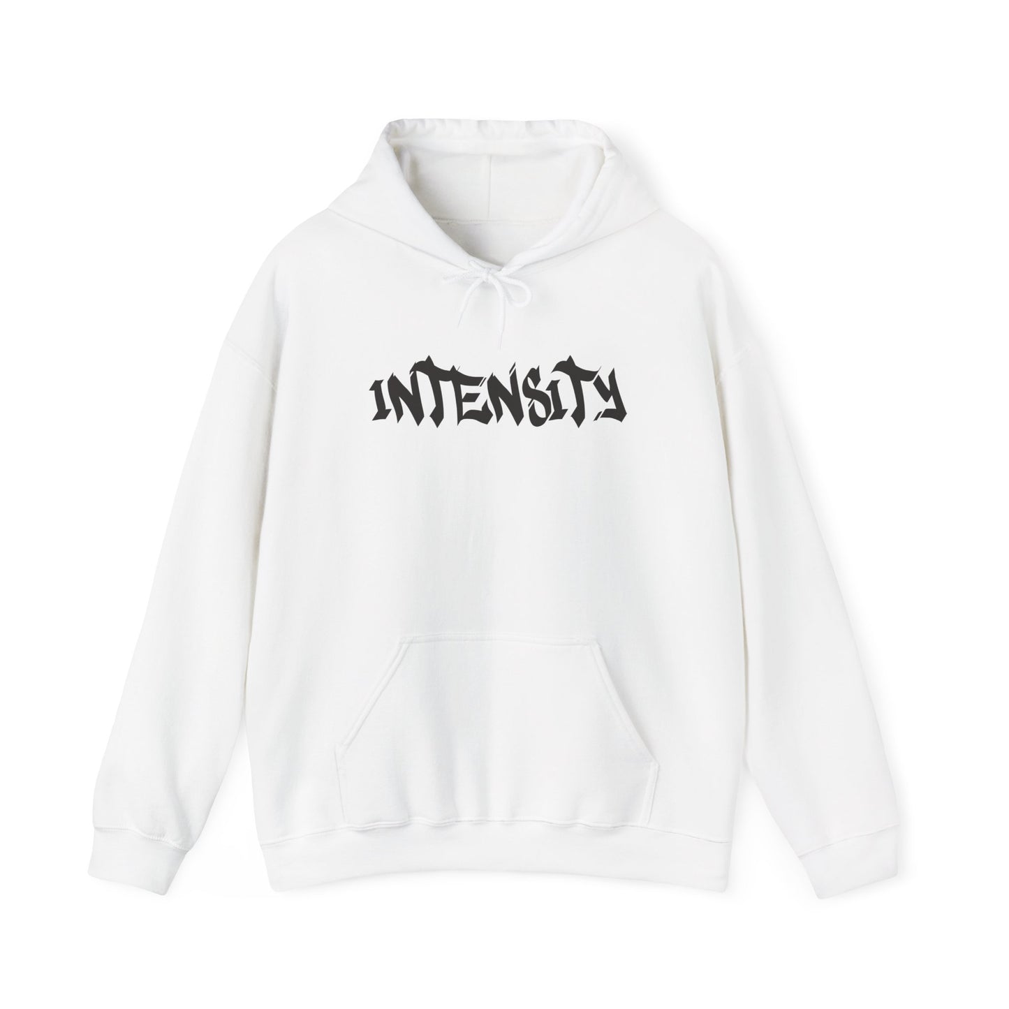 Women's "INTENSITY" Heavy Hoodie (Black)