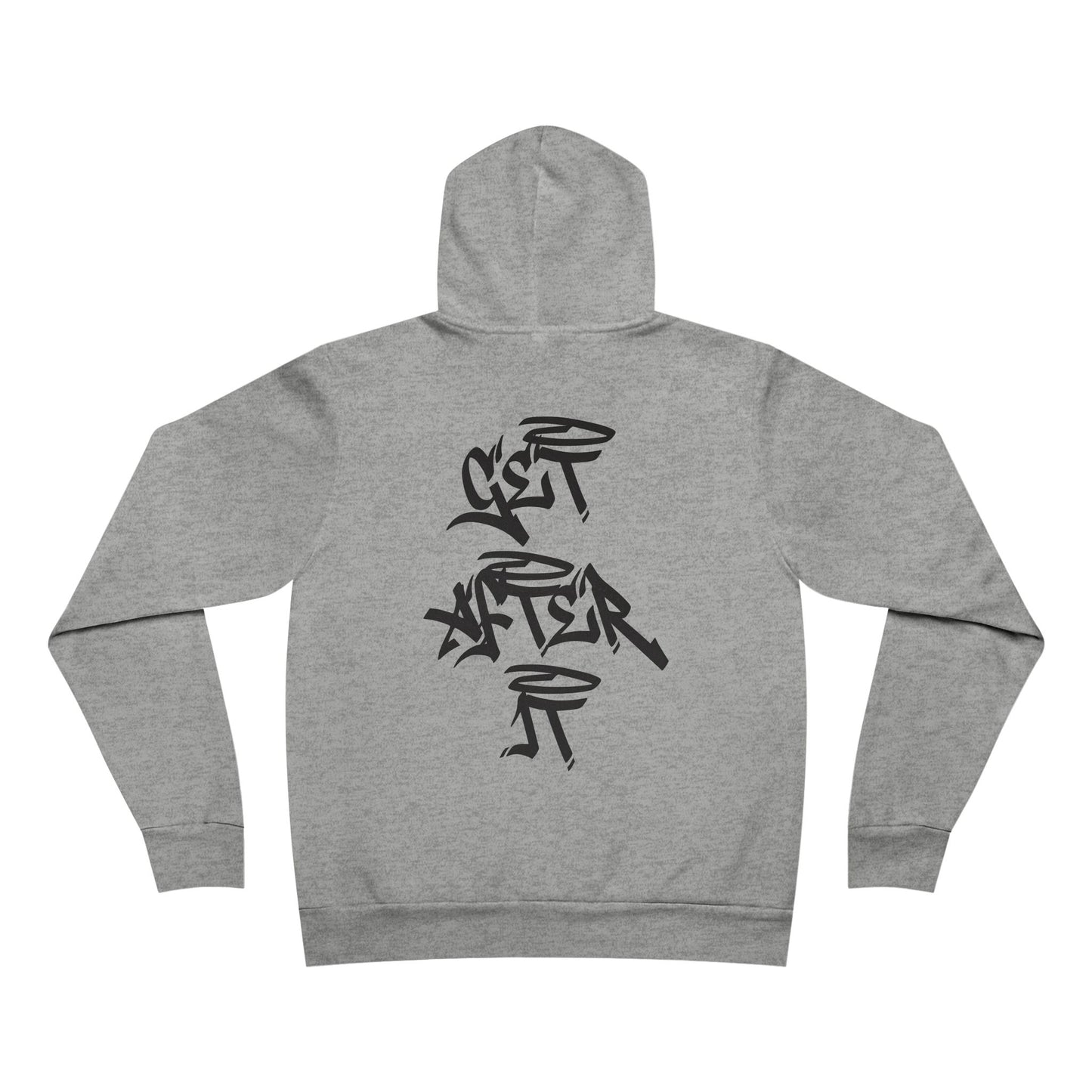 Women's "Get After It" - V2 Regular Hoodie (Black)
