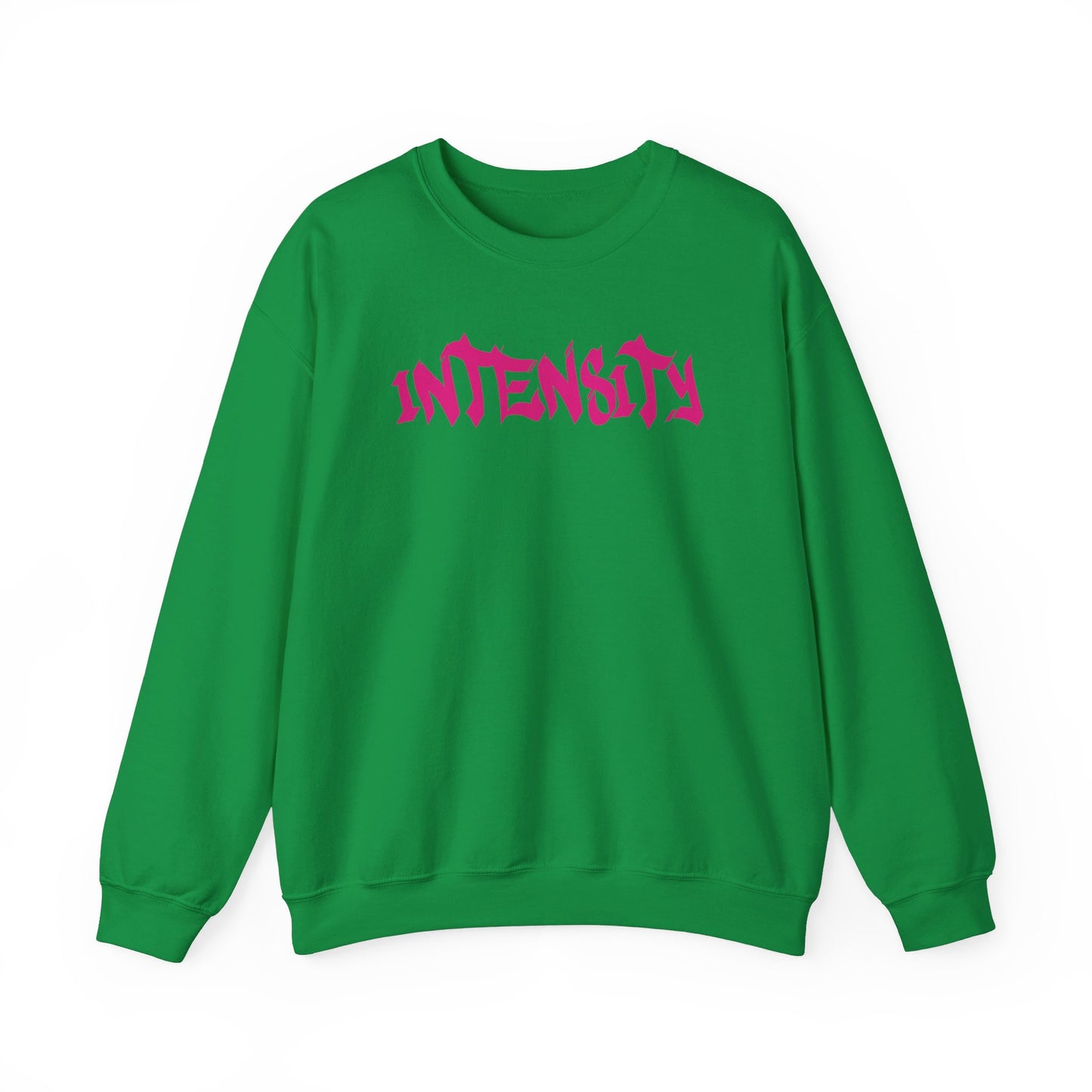 Men's "INTENSITY" Crewneck Sweatshirt (Hot Pink)