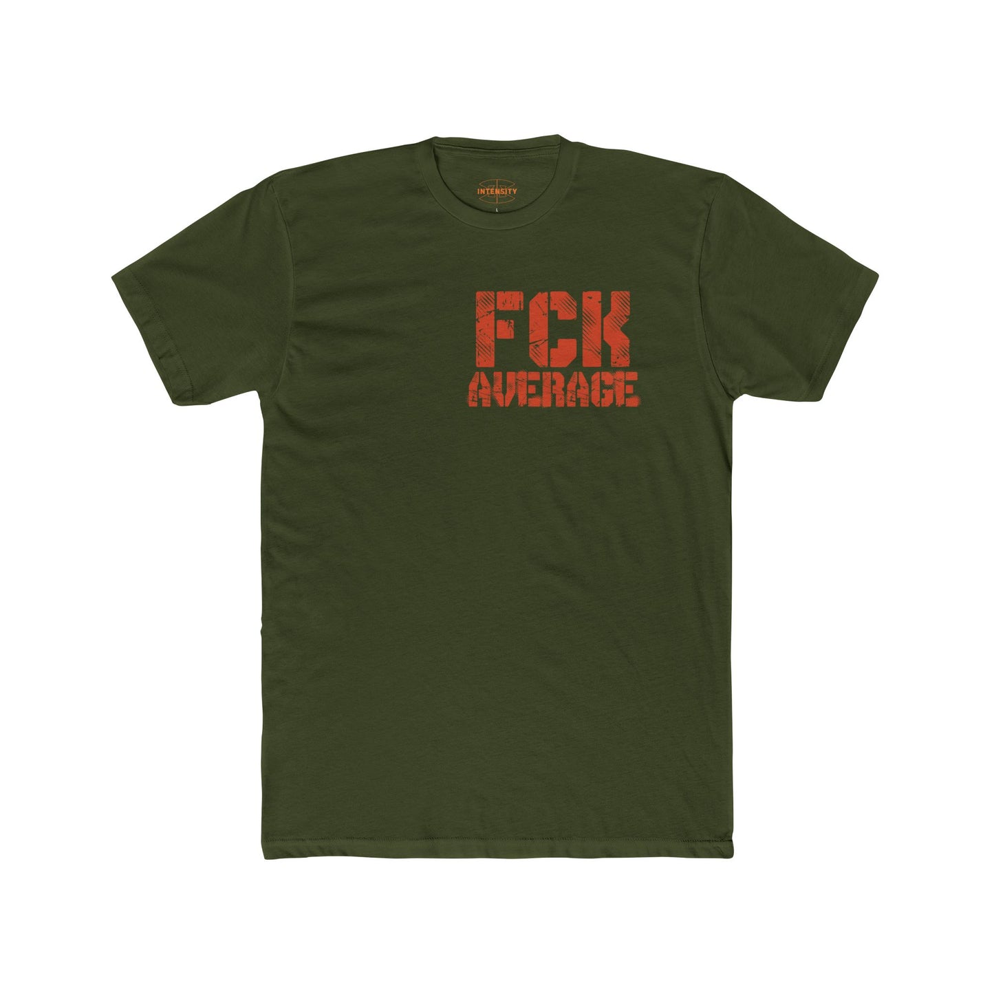 Women's "FCK Average" Shirt (Orange)