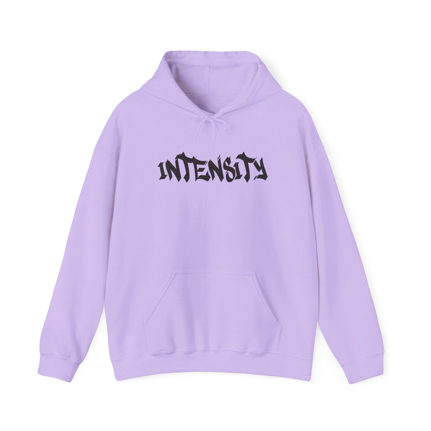 Women's "INTENSITY" Heavy Hoodie (Black)