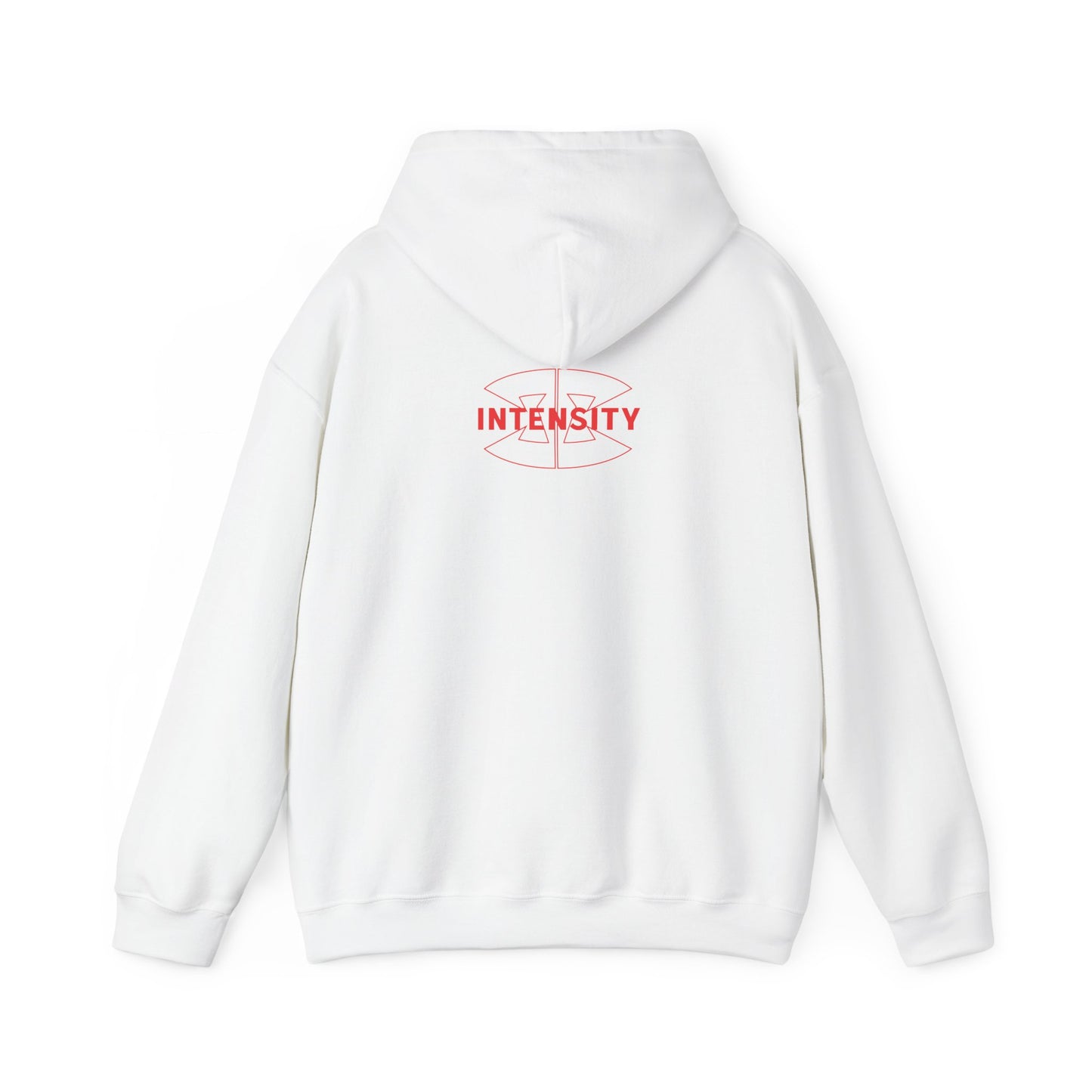 Men's "INTENSITY" Heavy Hoodie (Red)