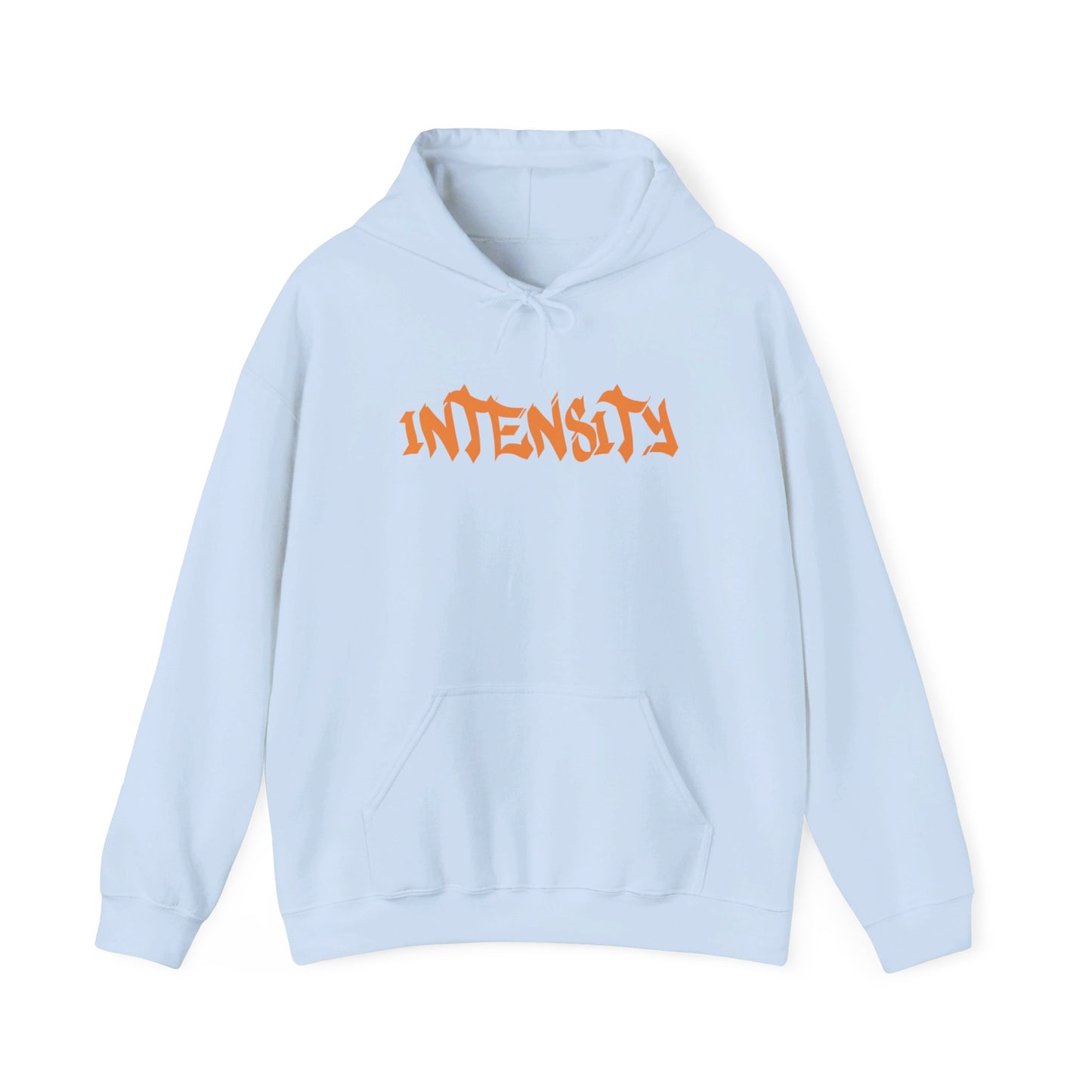 Men's "INTENSITY" Heavy Hoodie (Orange)